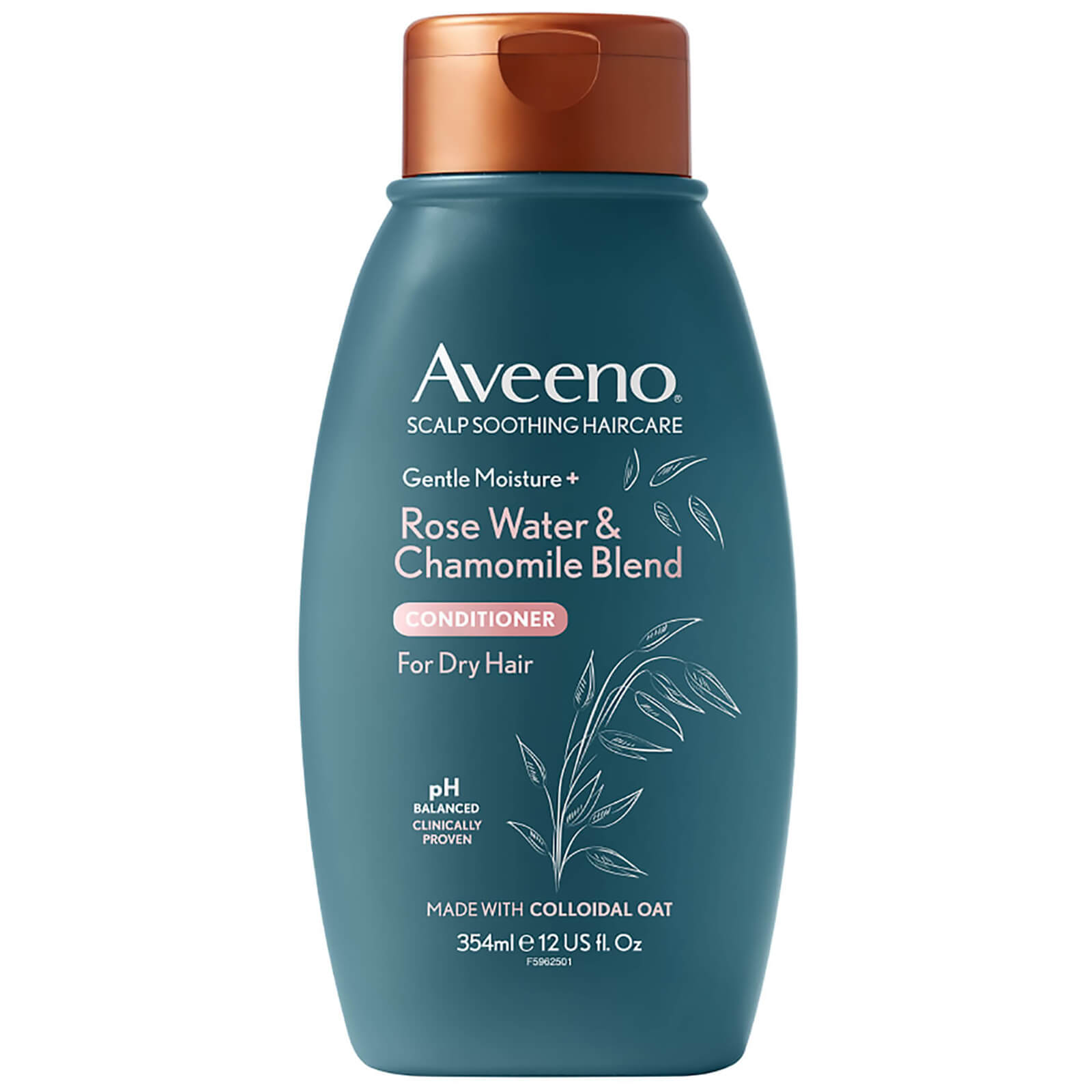 Photos - Hair Product Aveeno Scalp Soothing Haircare Gentle Moisture Rosewater and Chamomile Con 