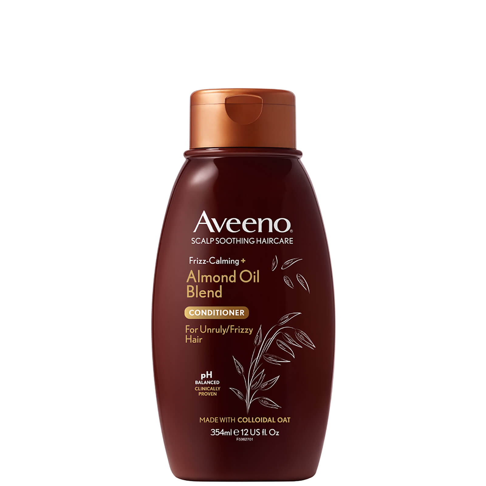 Aveeno Scalp Soothing Haircare Frizz Calming Almond Oil Blend Conditioner 354ml