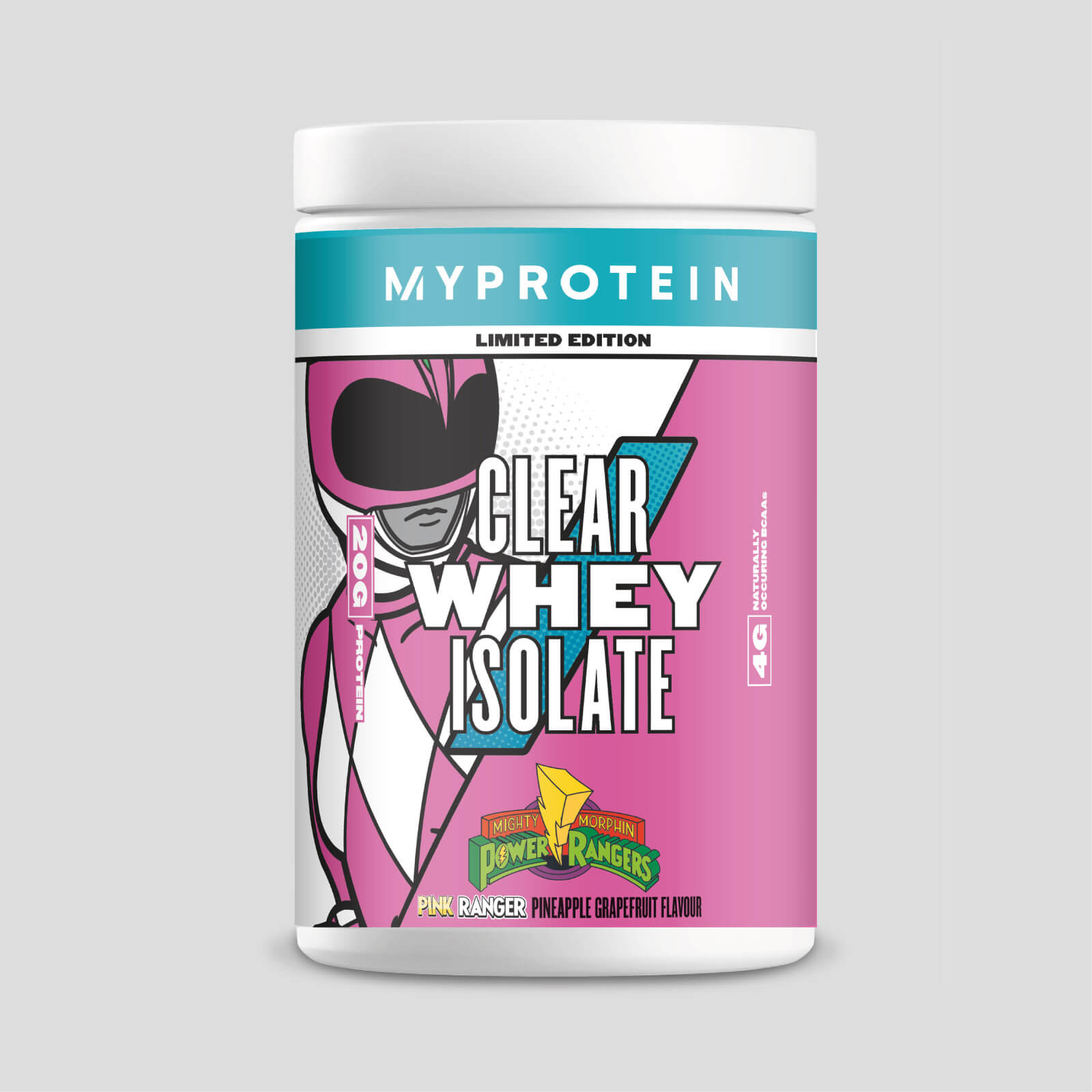 

Clear Whey Isolate - 20servings - Power Rangers - Pineapple Grapefuit