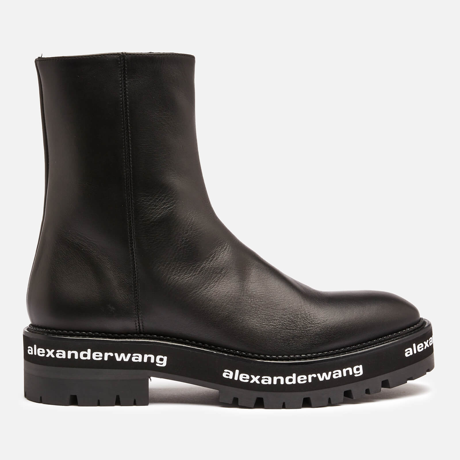 Alexander Wang Women's Sanford Leather Chelsea Boots - Black - UK 7