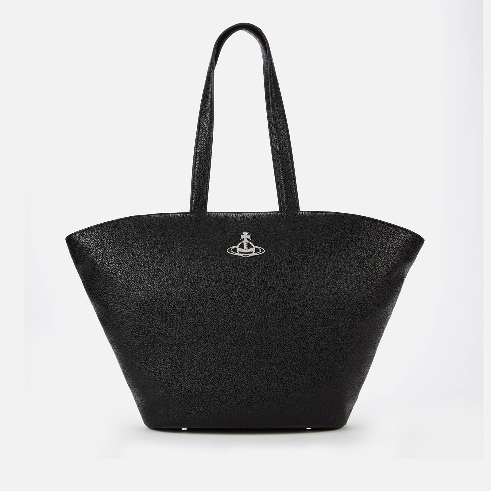 Vivienne Westwood Women's Johanna Curved Tote Bag - Black