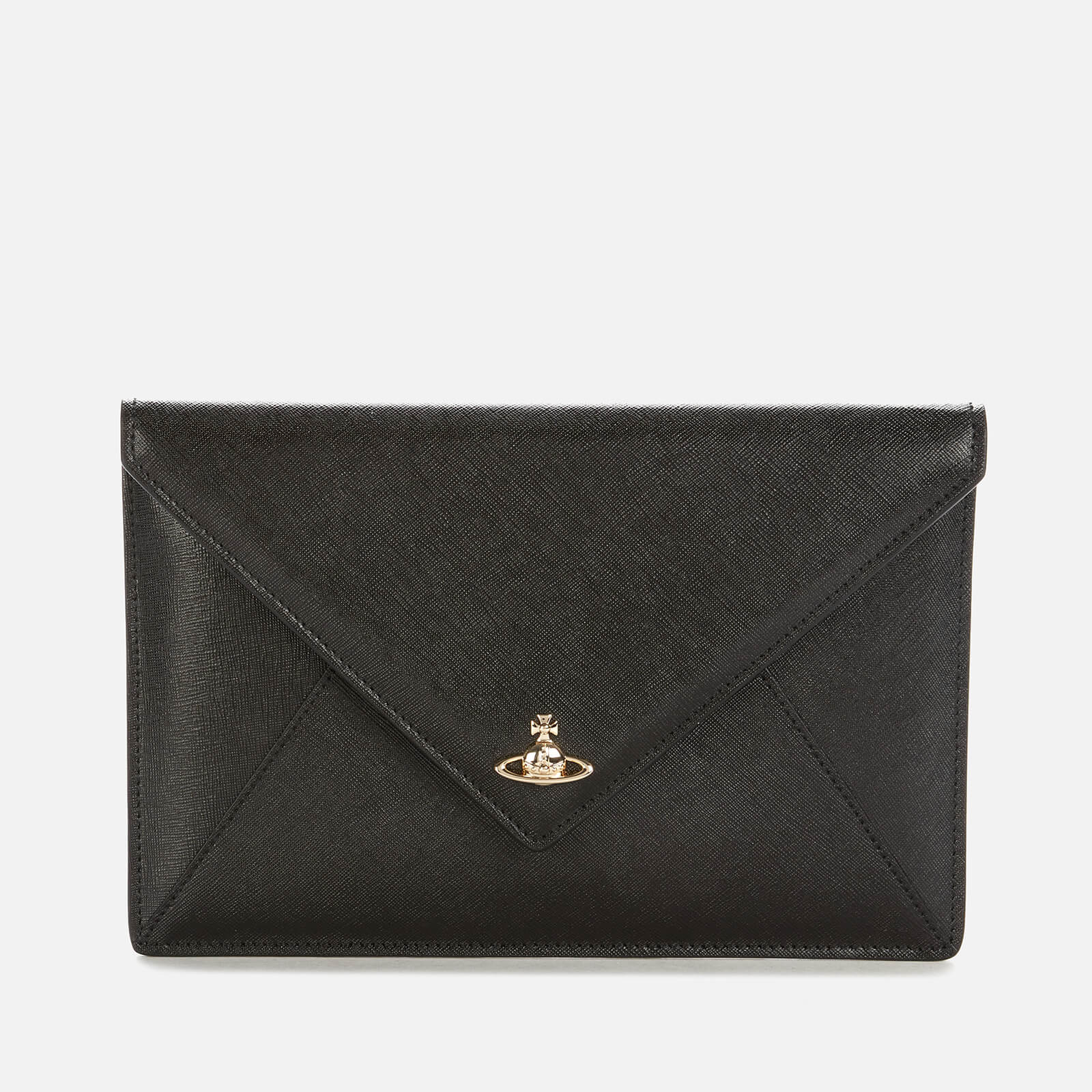 Vivienne Westwood Women's Victoria Envelope Clutch Bag - Black