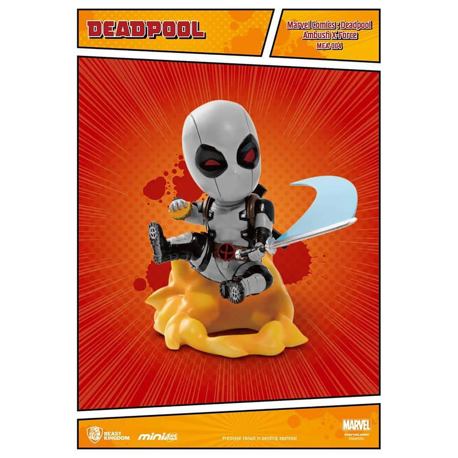 Beast Kingdom Marvel Comics Deadpool Ambush X-Force Figure