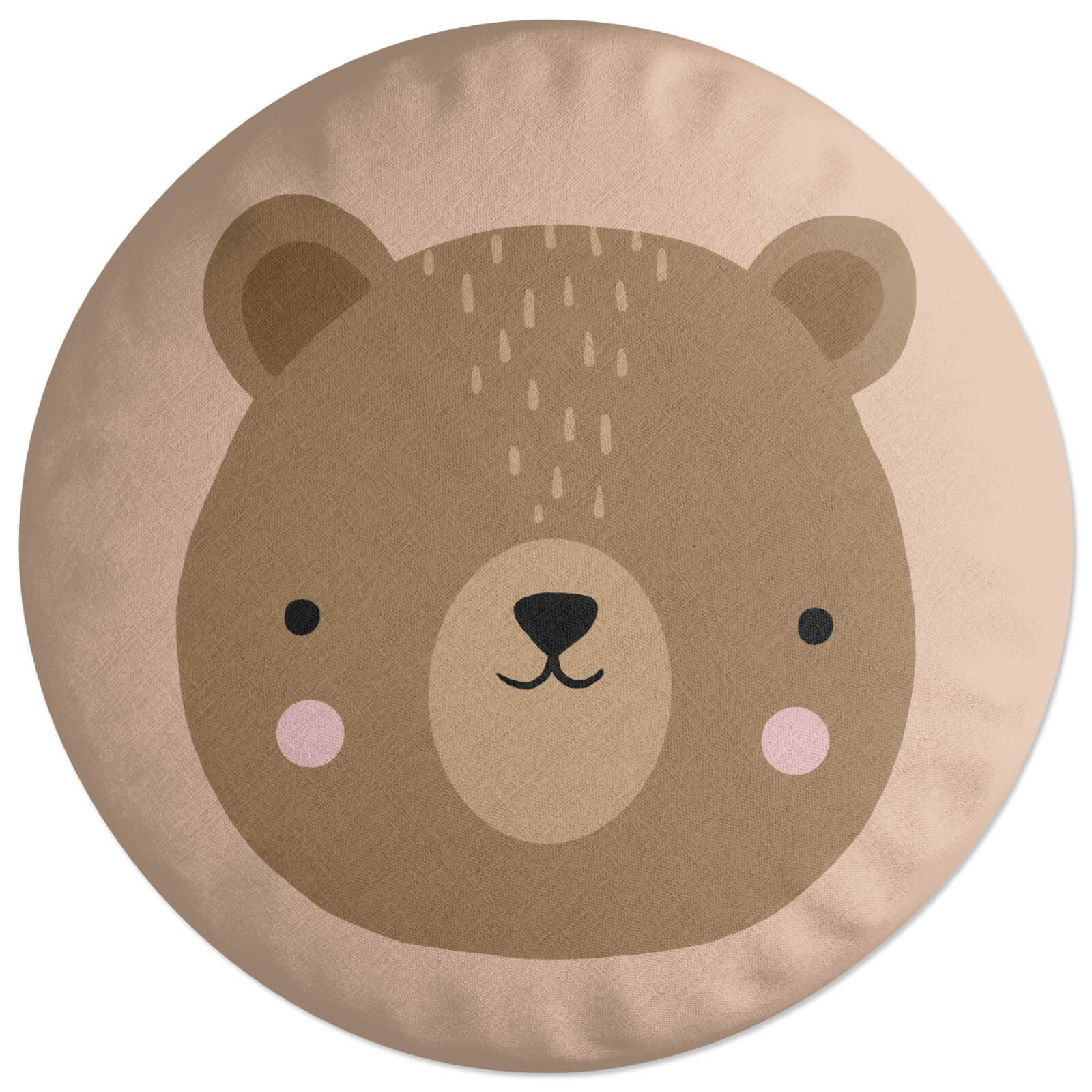 Bear Round Cushion Round Cushion