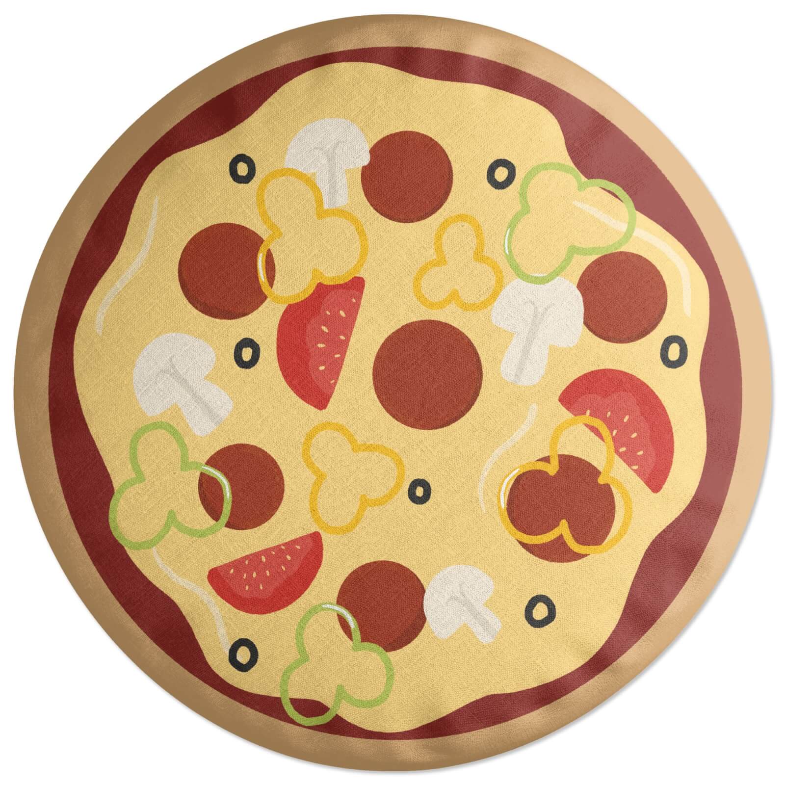 Pizza Round Cushion