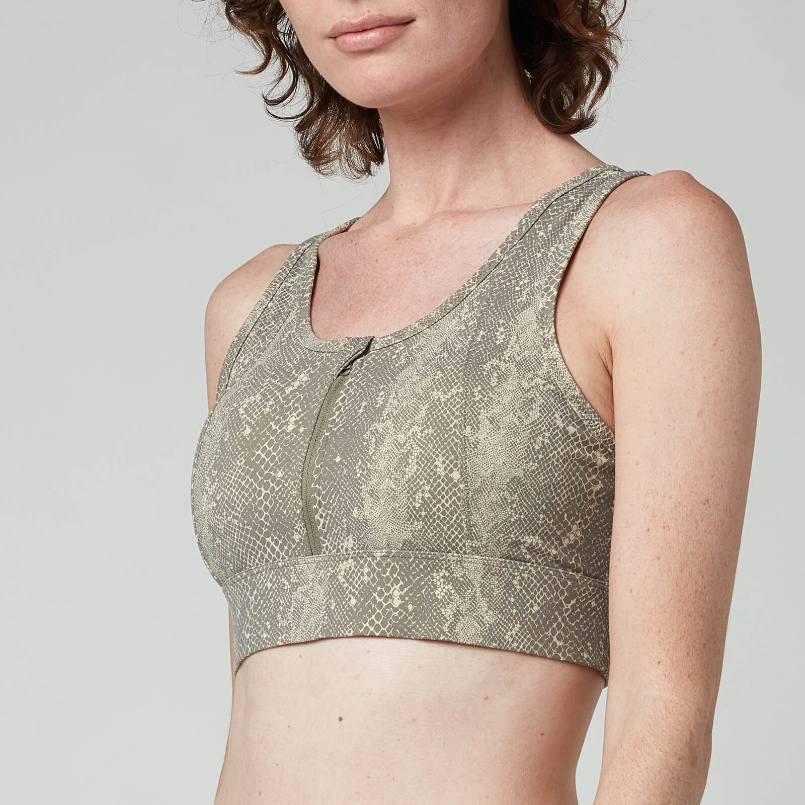 Varley Women's Fay Bra - Olive Viper - S