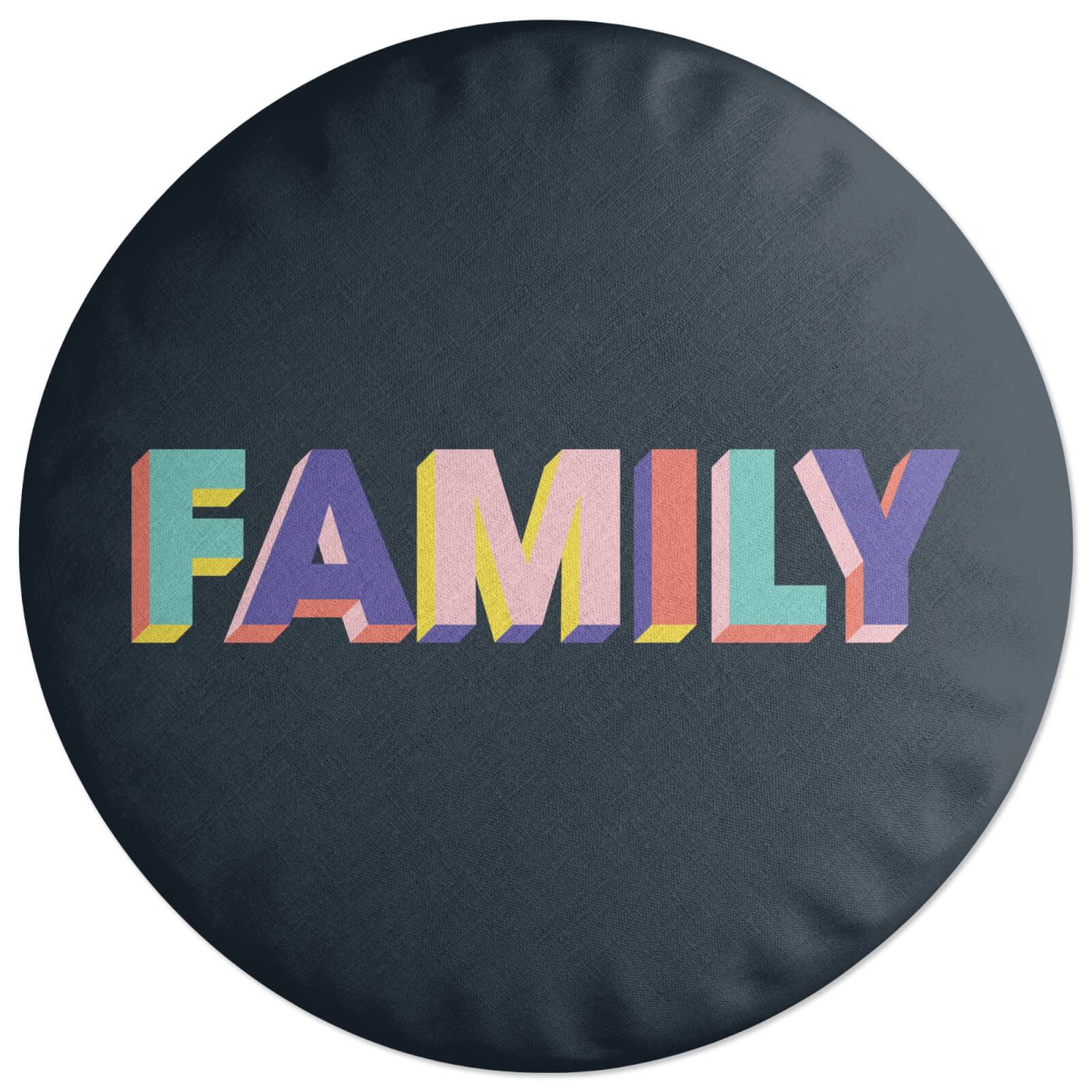 Family Round Cushion
