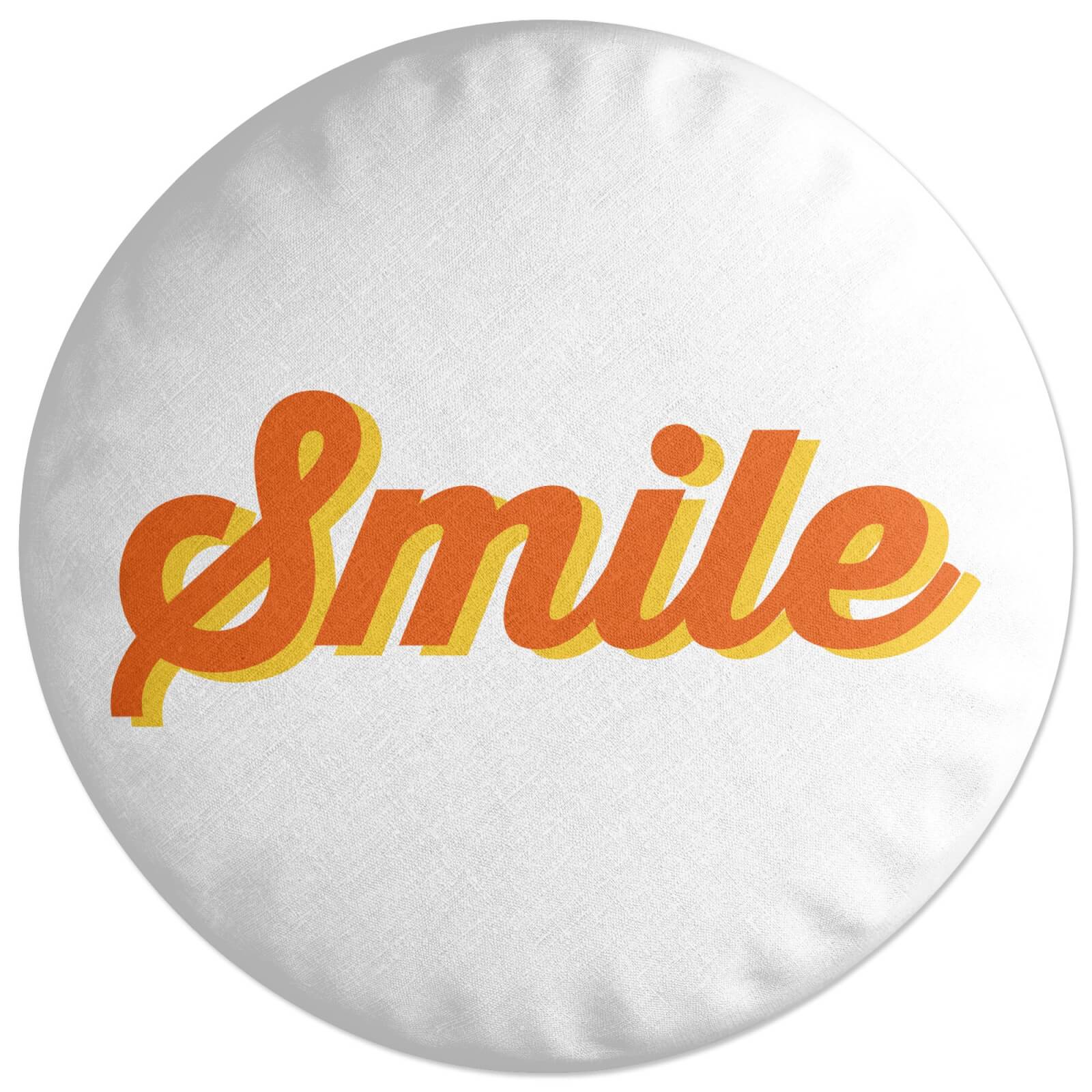 Smile Round Cushion