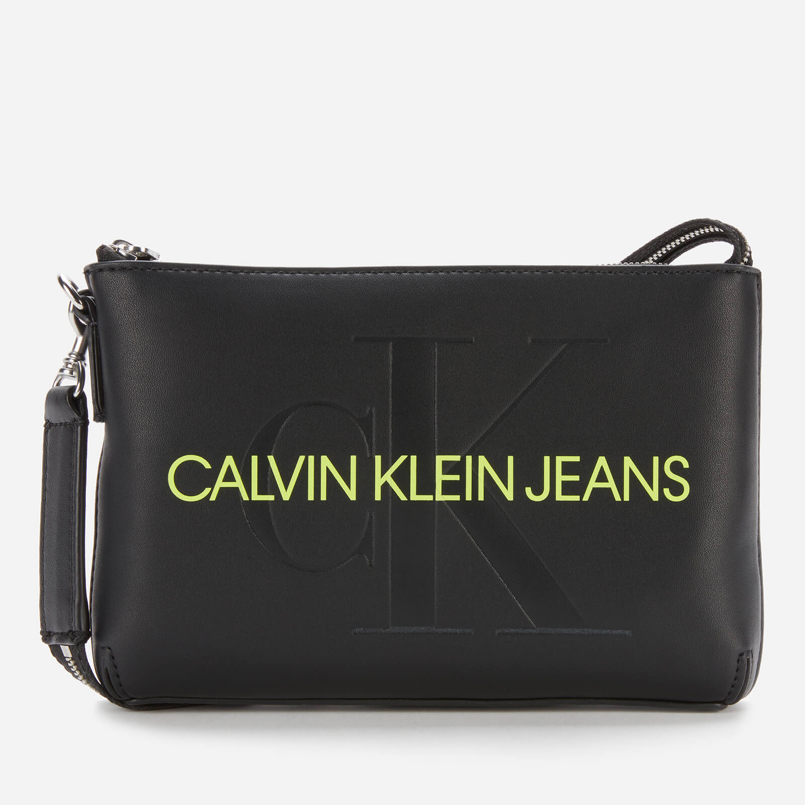 Calvin Klein Jeans Women's Sculpted Shoulder Pouch Mono - Black