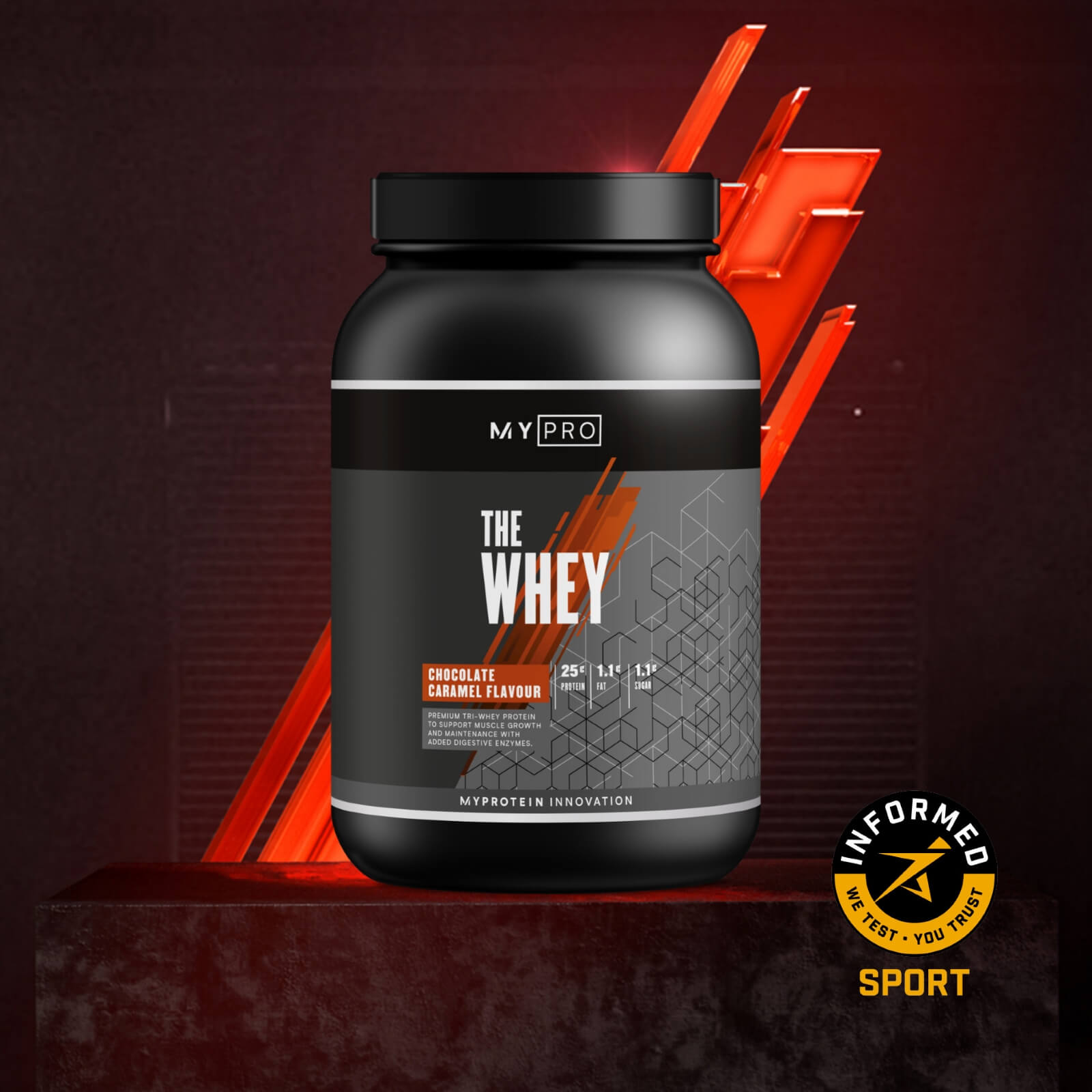 THE Whey - 30servings - Chocolat Caramel