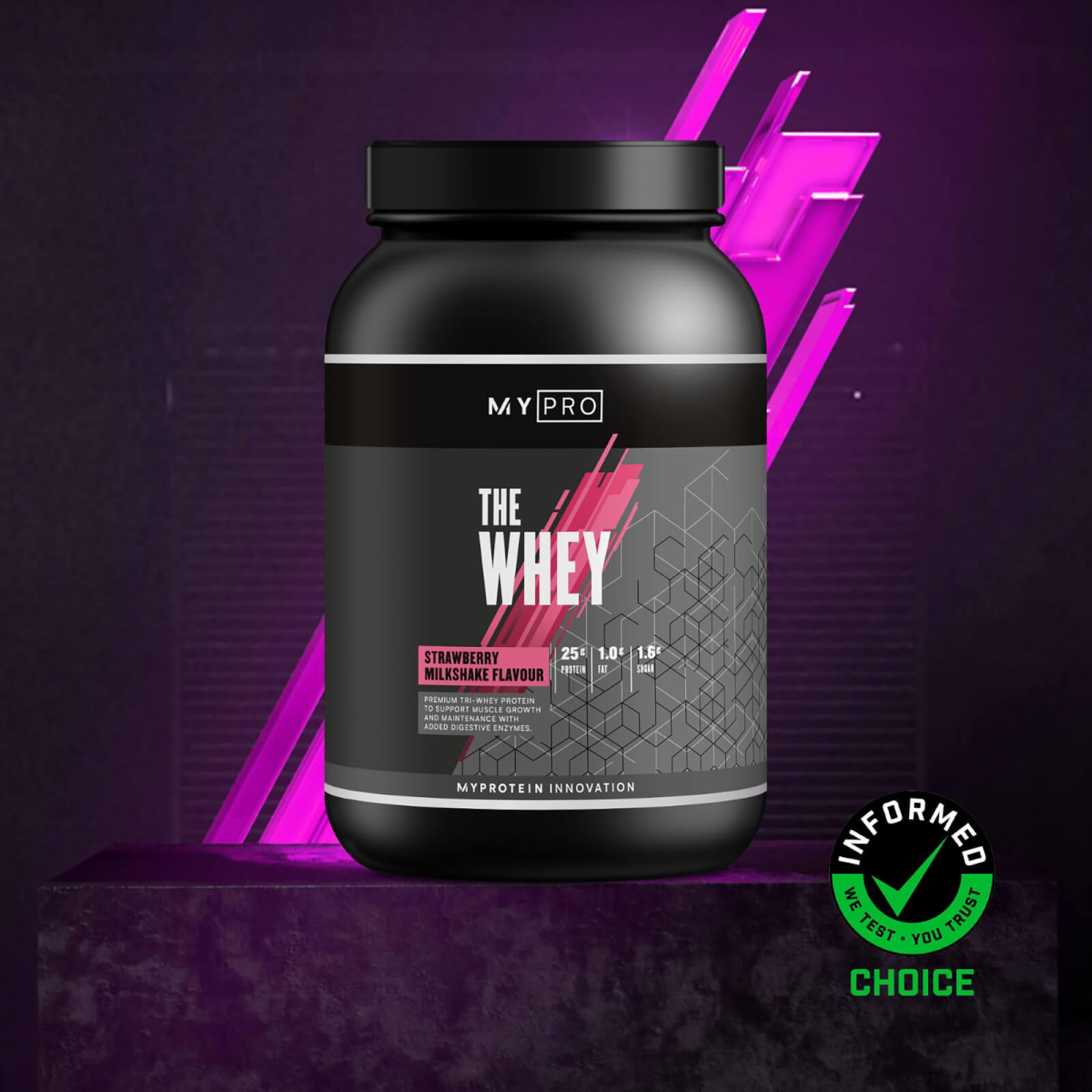 THE Whey - 30servings - Fraise
