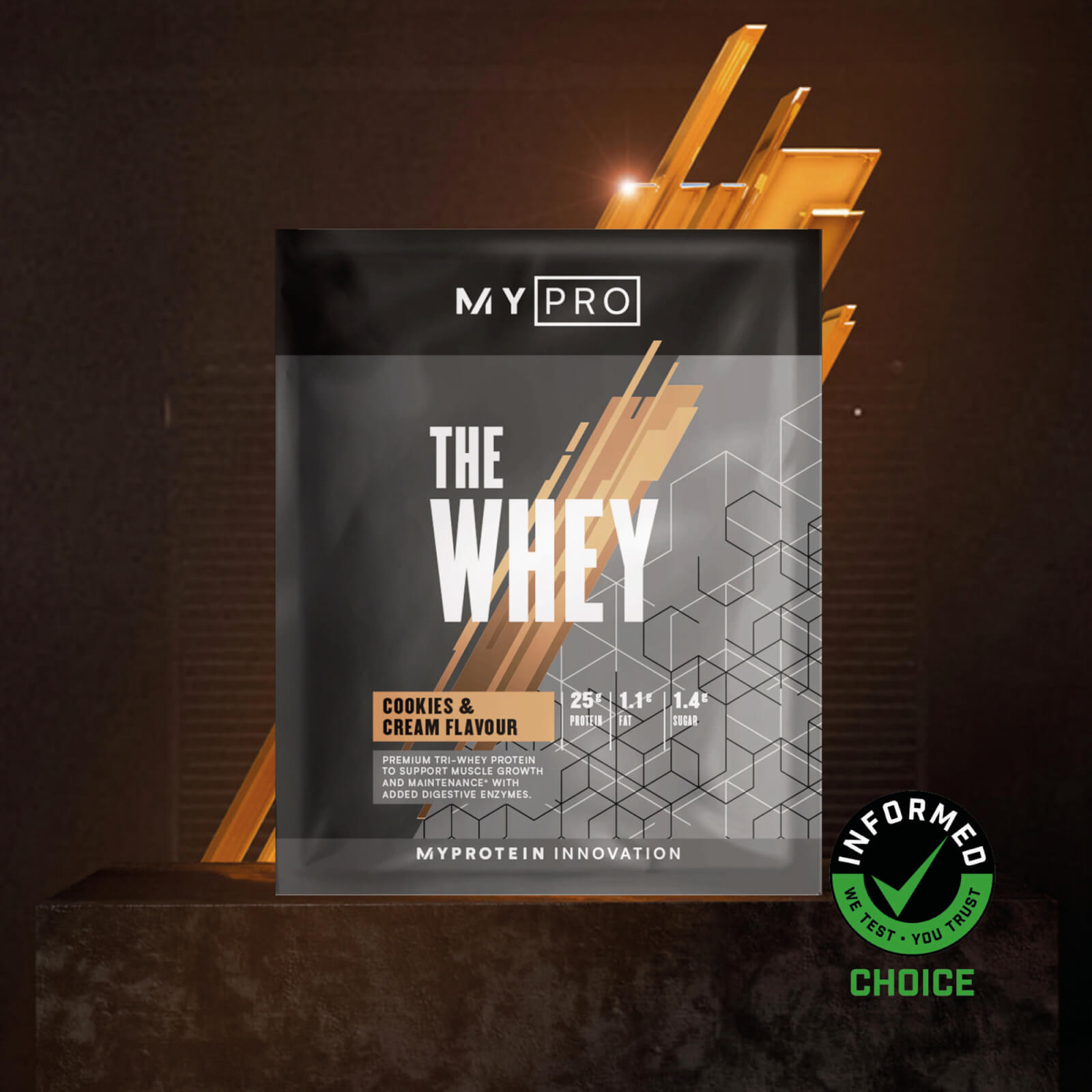 Myprotein THE Whey V2 (Sample) - 30g - Cookies et crème