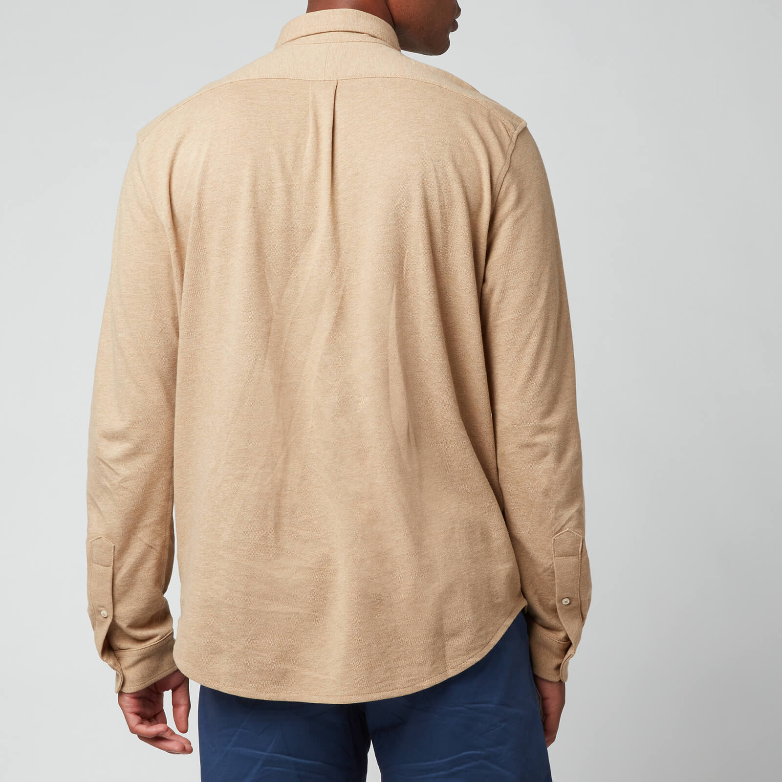Polo Ralph Lauren ZAMINA men's Long sleeved Shirt in Beige | S