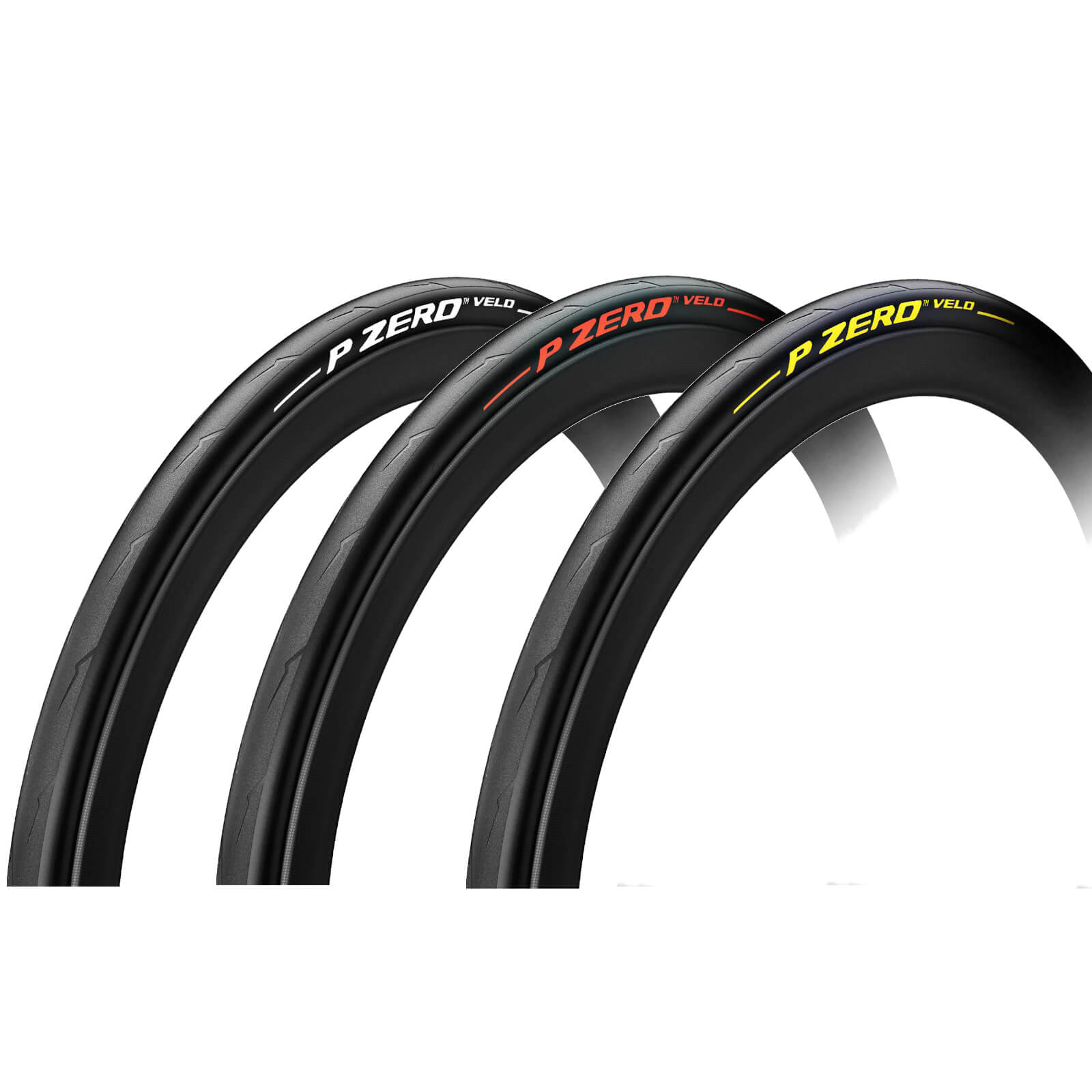 Pirelli P ZERO™ Race Colour Edition Tubeless Road Tyre Twin Pack - 26mm - Yellow Label
