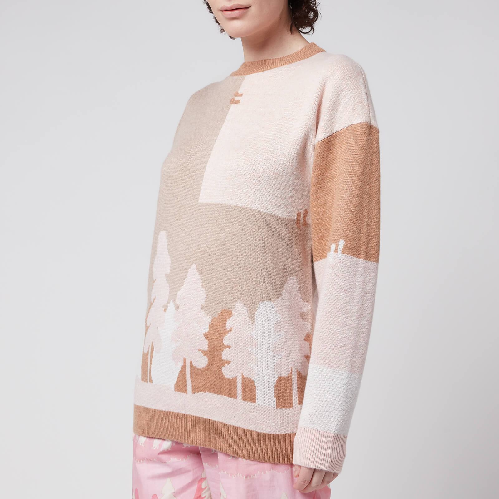 Helmstedt Women's Deseo Sweater - Jacquard Landscape - XS