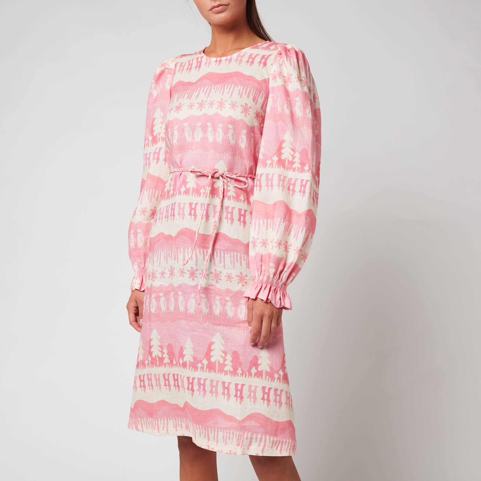 Helmstedt Women's Kumo Dress - Pink Landscape - S