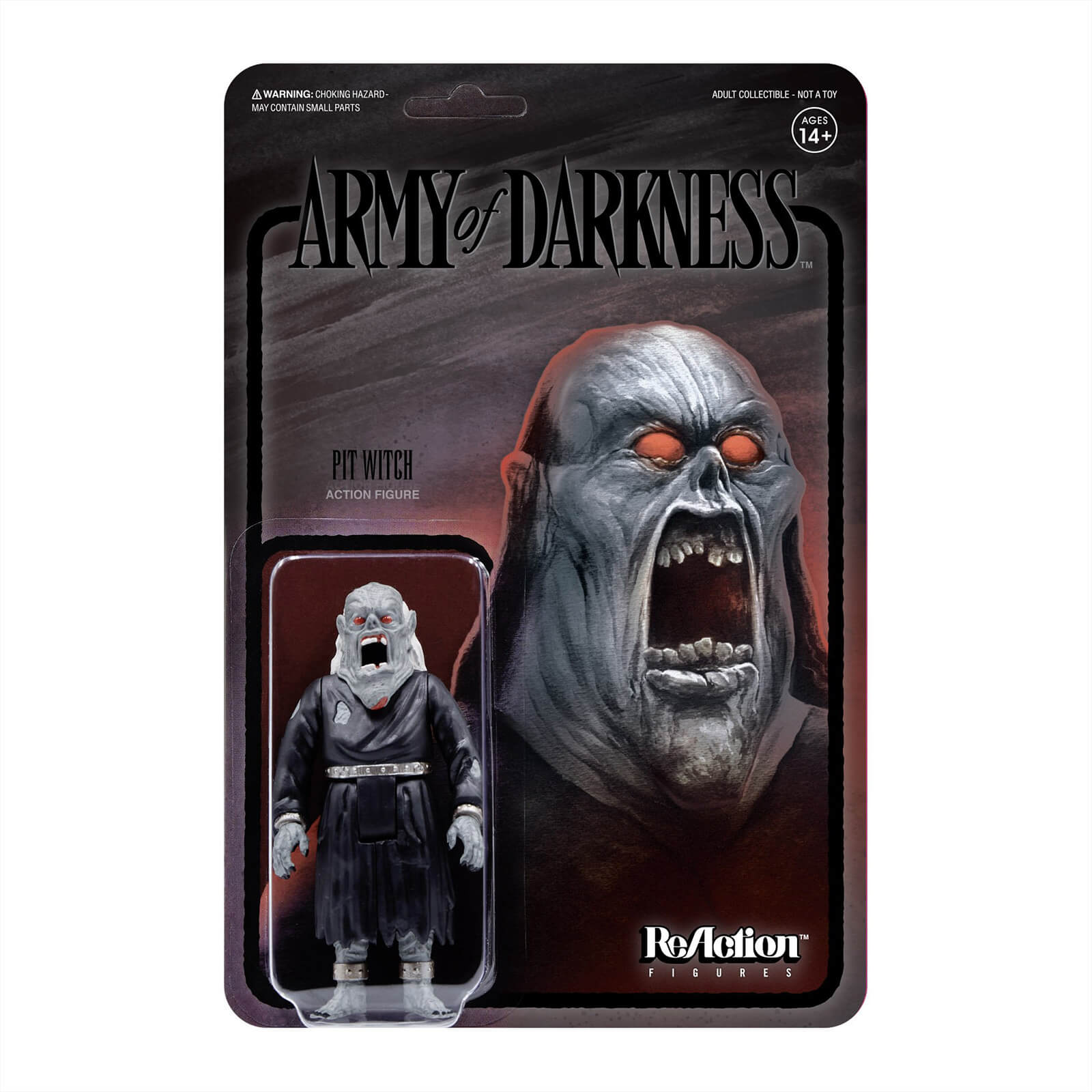 Super7 Army Of Darkness ReAction Figure - Pit Witch (Midnight)