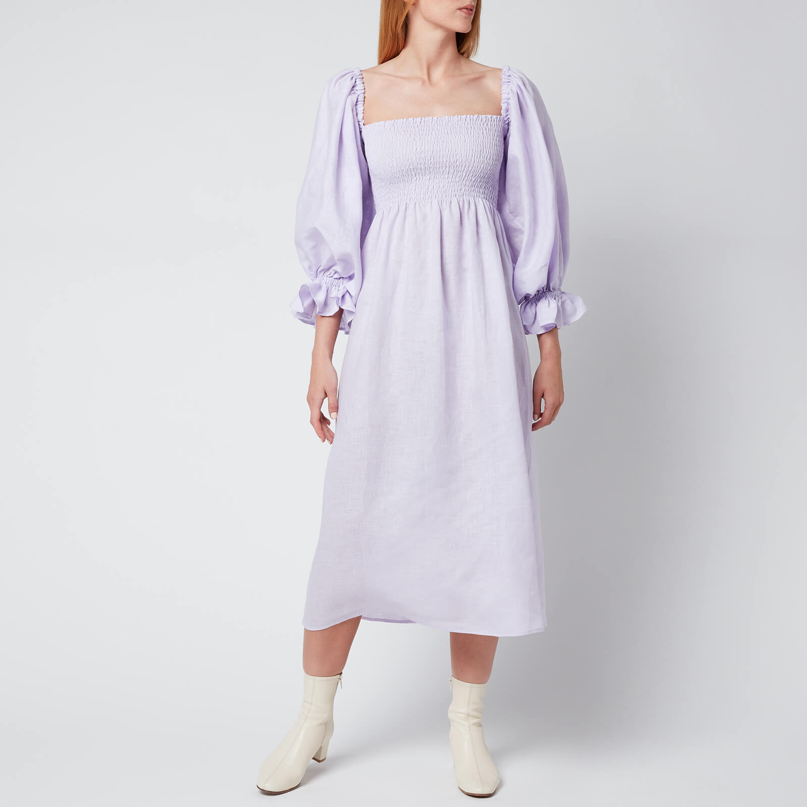 Sleeper Women's Atlanta Linen Dress - Lavender - XS