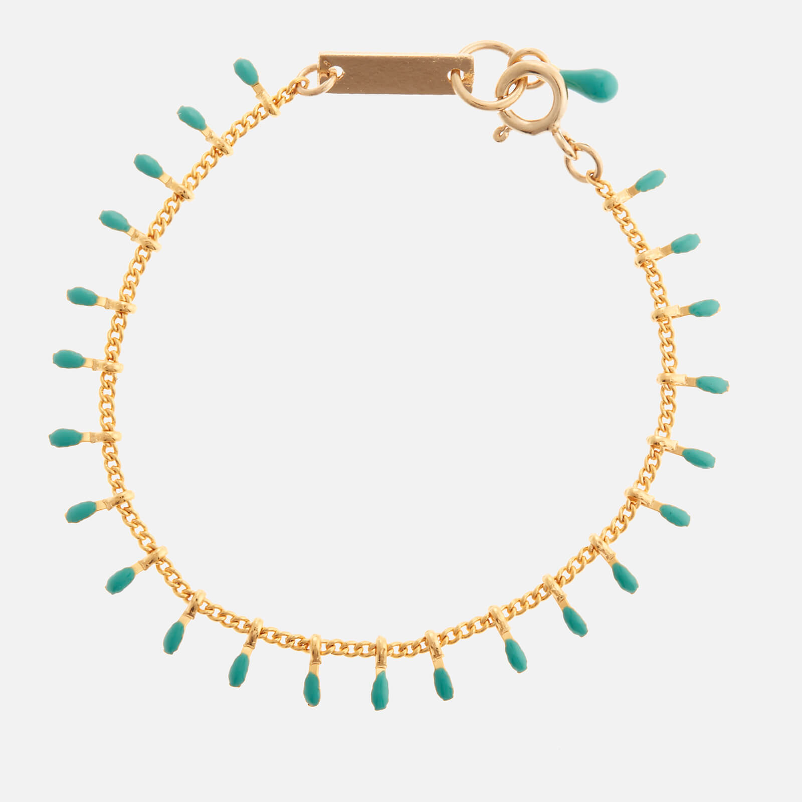 Isabel Marant Women's Casablanca Resin Bracelet - Pacific