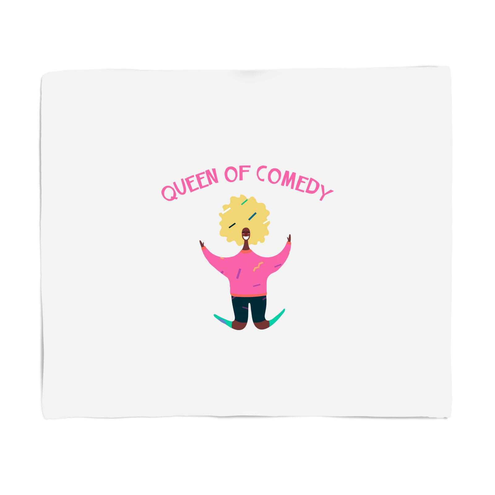 Queen Of Comedy Fleece Blanket - S