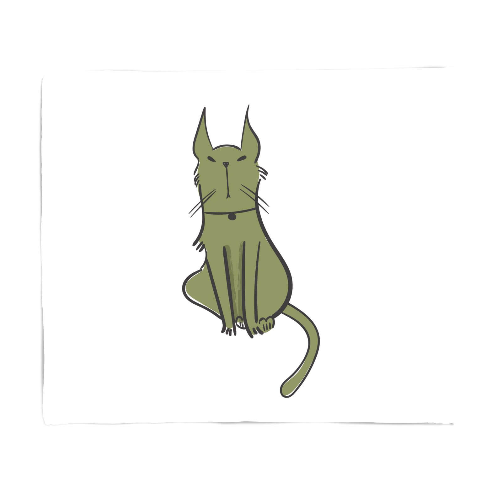 Posh Kitty Fleece Blanket - S