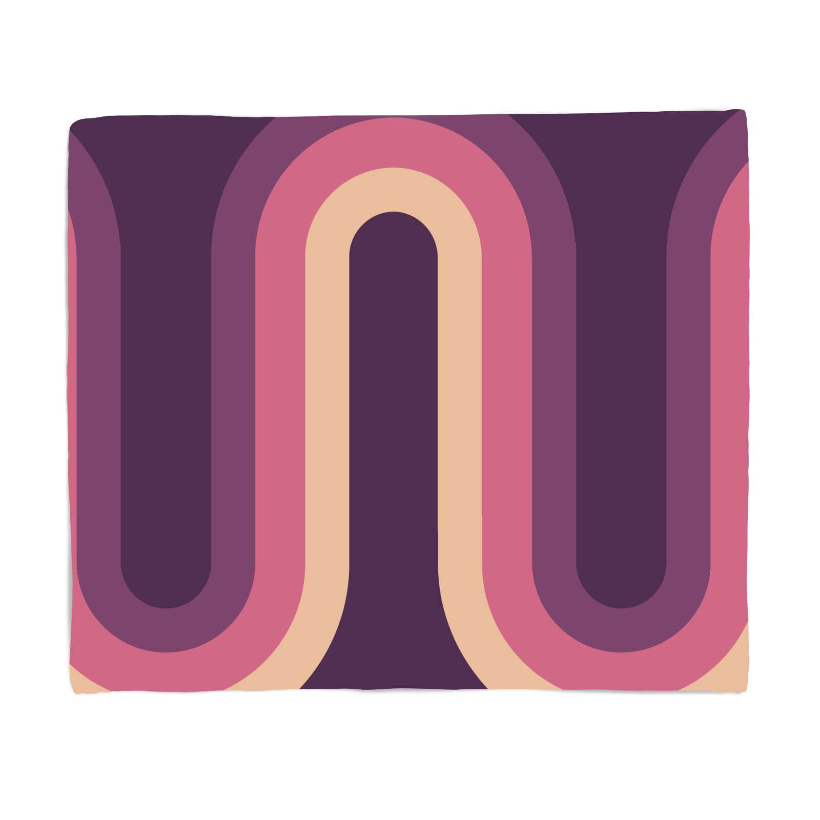 Purple Groove Fleece Blanket - S