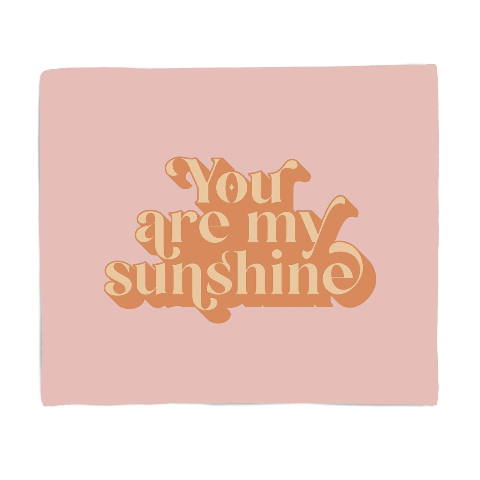 You Are My Sunshine Fleece Blanket - S