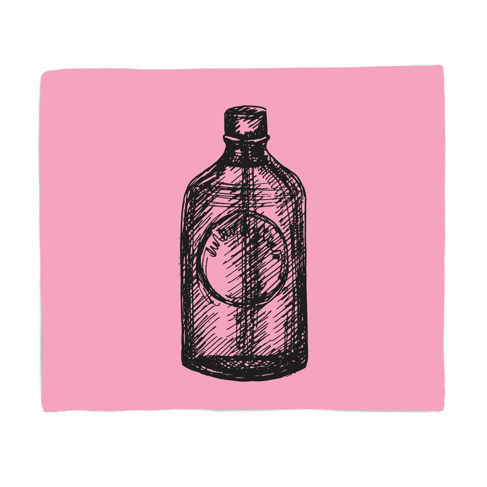 Spirit Bottle Fleece Blanket - S