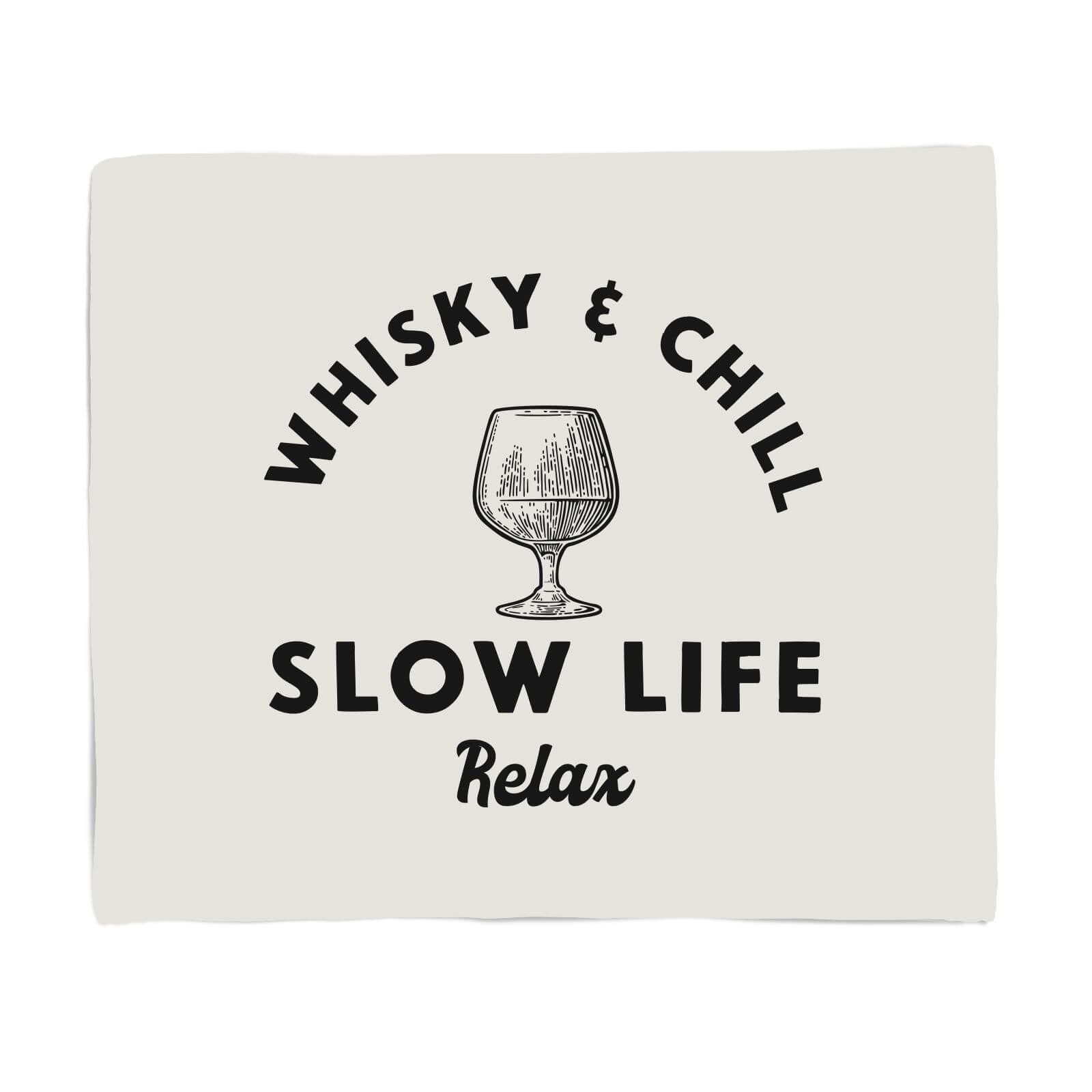 Whisky And Chill Fleece Blanket - S