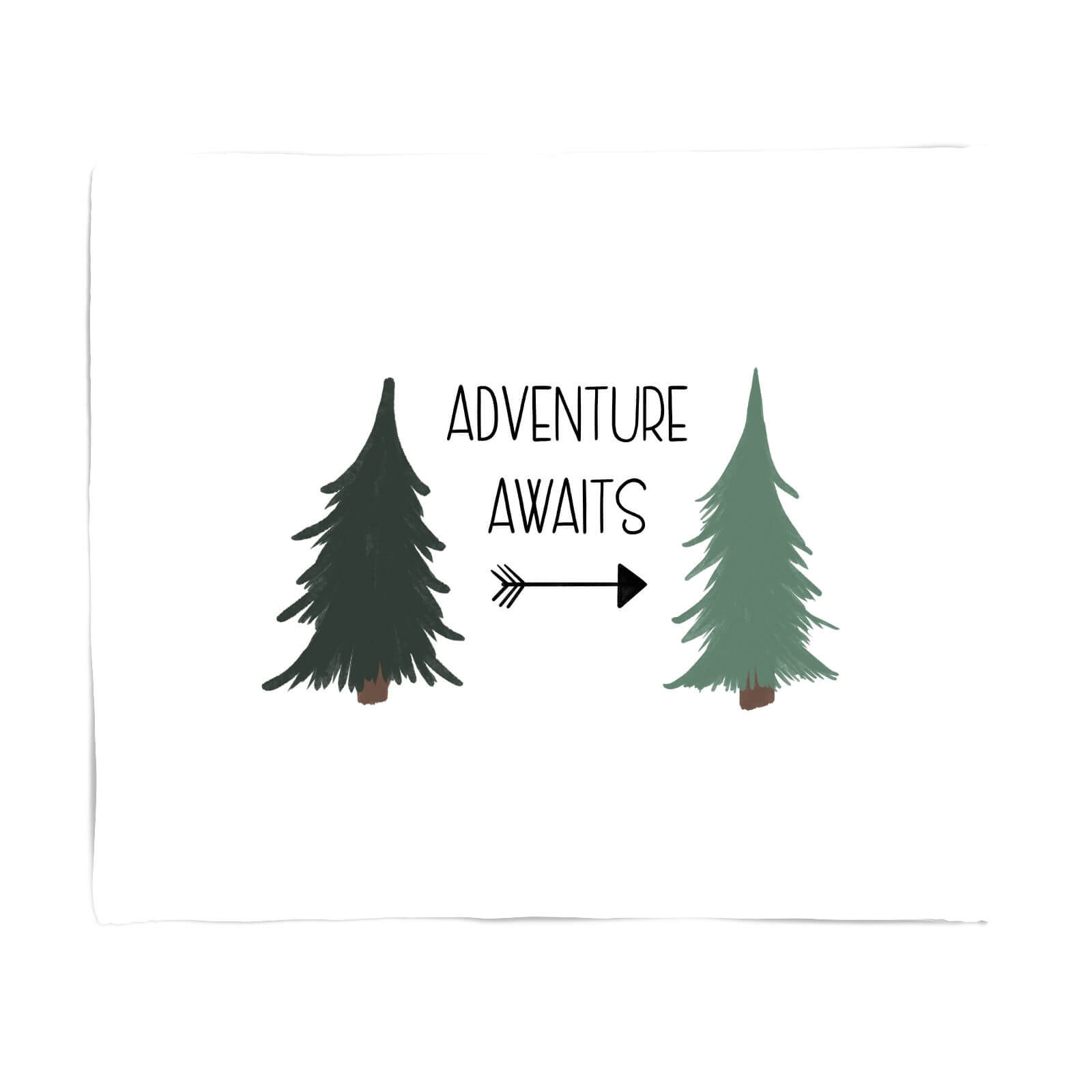 Adventure Awaits Fleece Blanket - S