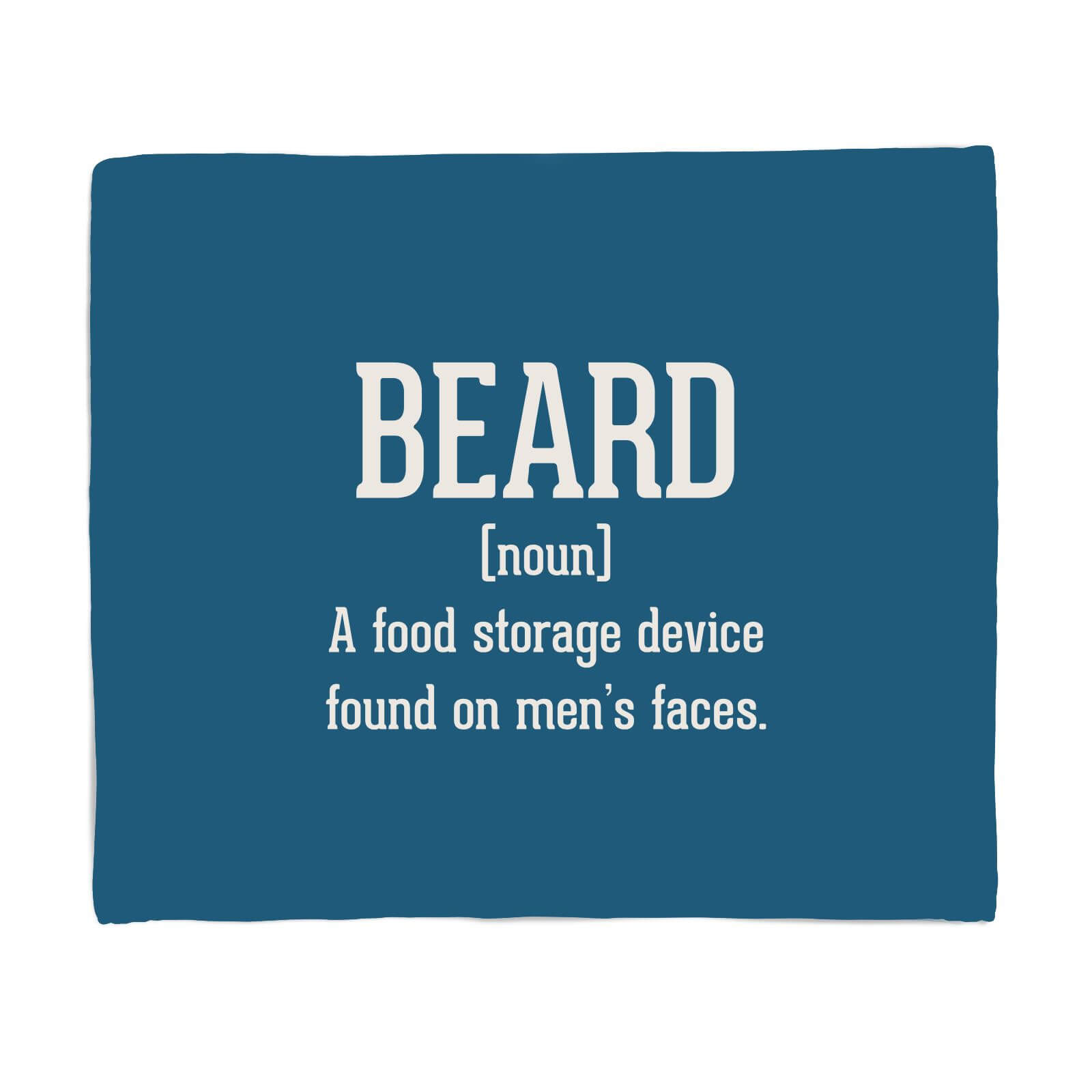 Beard Definition Fleece Blanket - S
