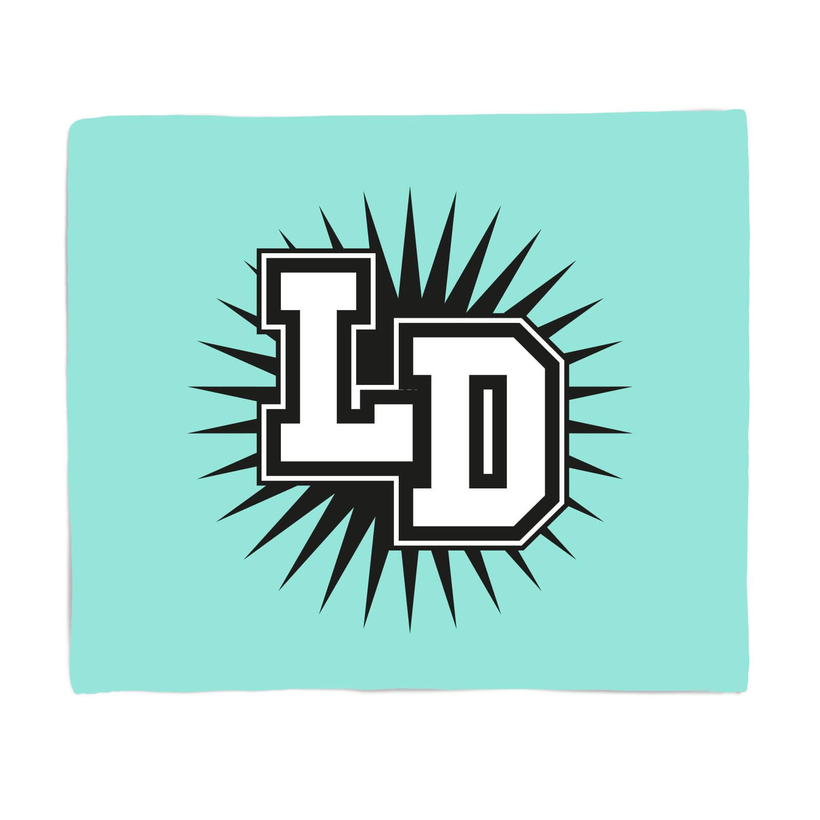 Lockdown Motif Fleece Blanket - S