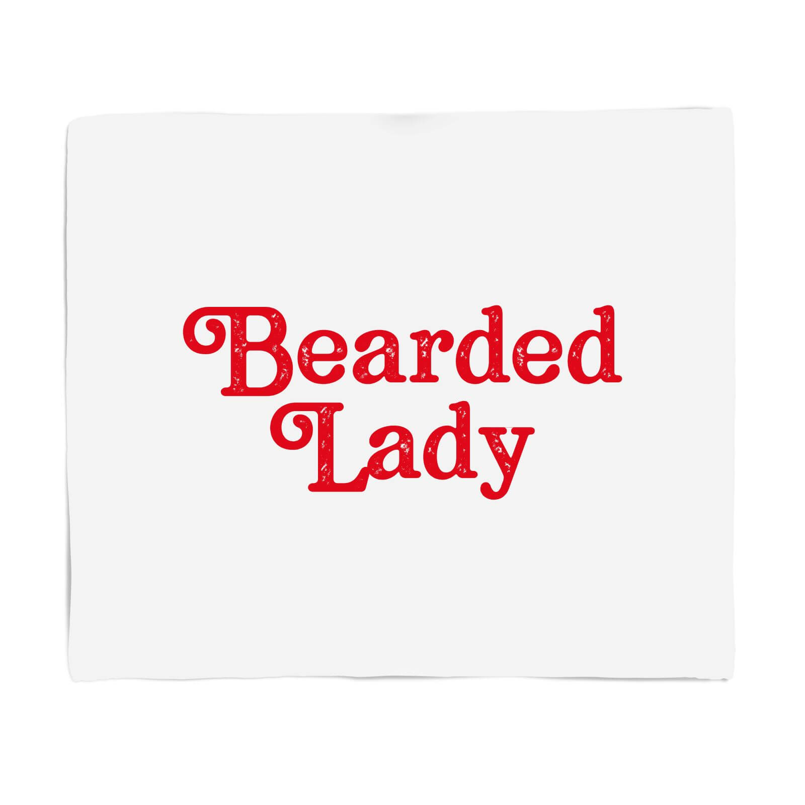 Bearded Lady Fleece Blanket - S