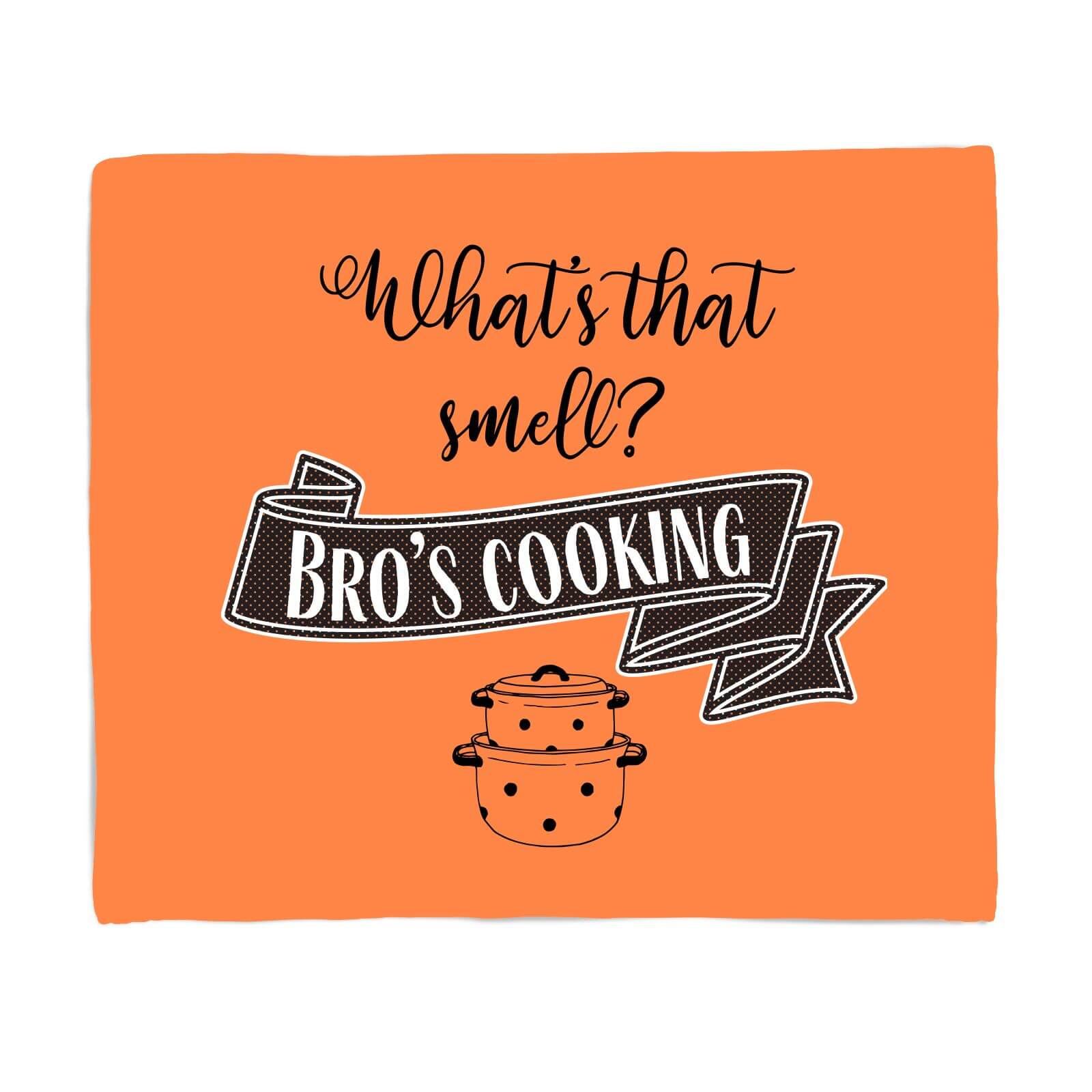 What's That Smell? Bro's Cooking Fleece Blanket - S