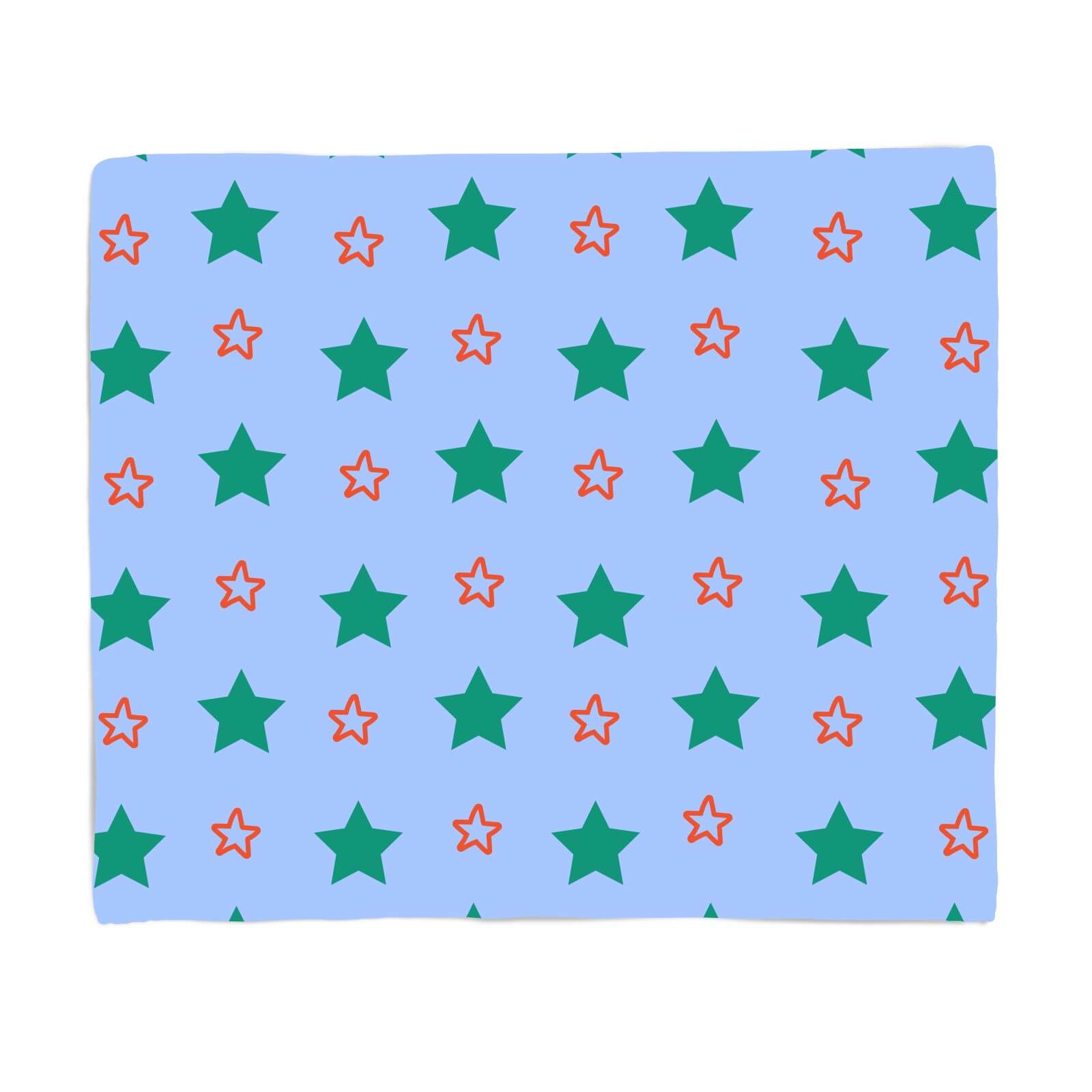 Mixed Stars Fleece Blanket - S