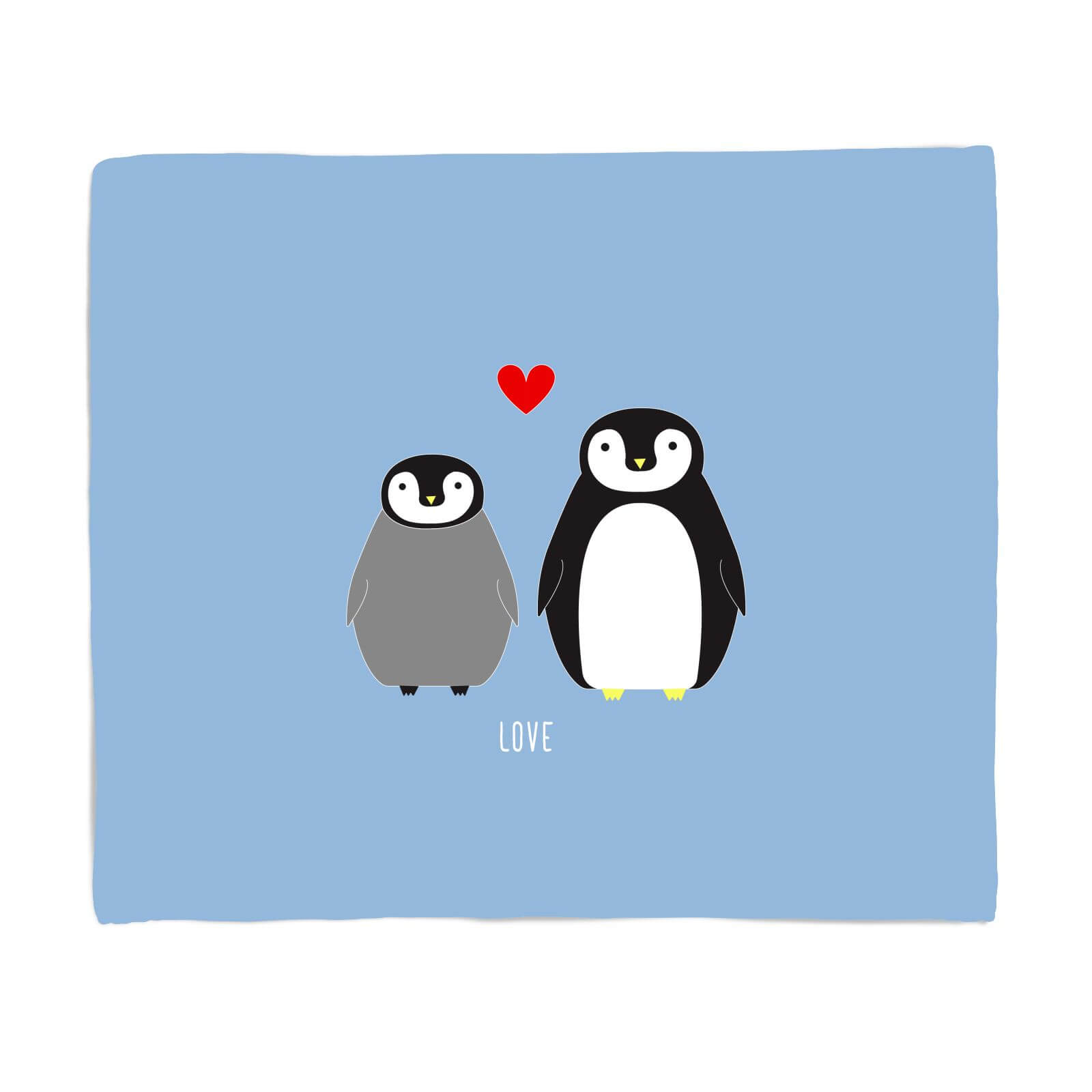 Penguin Love Fleece Blanket - S