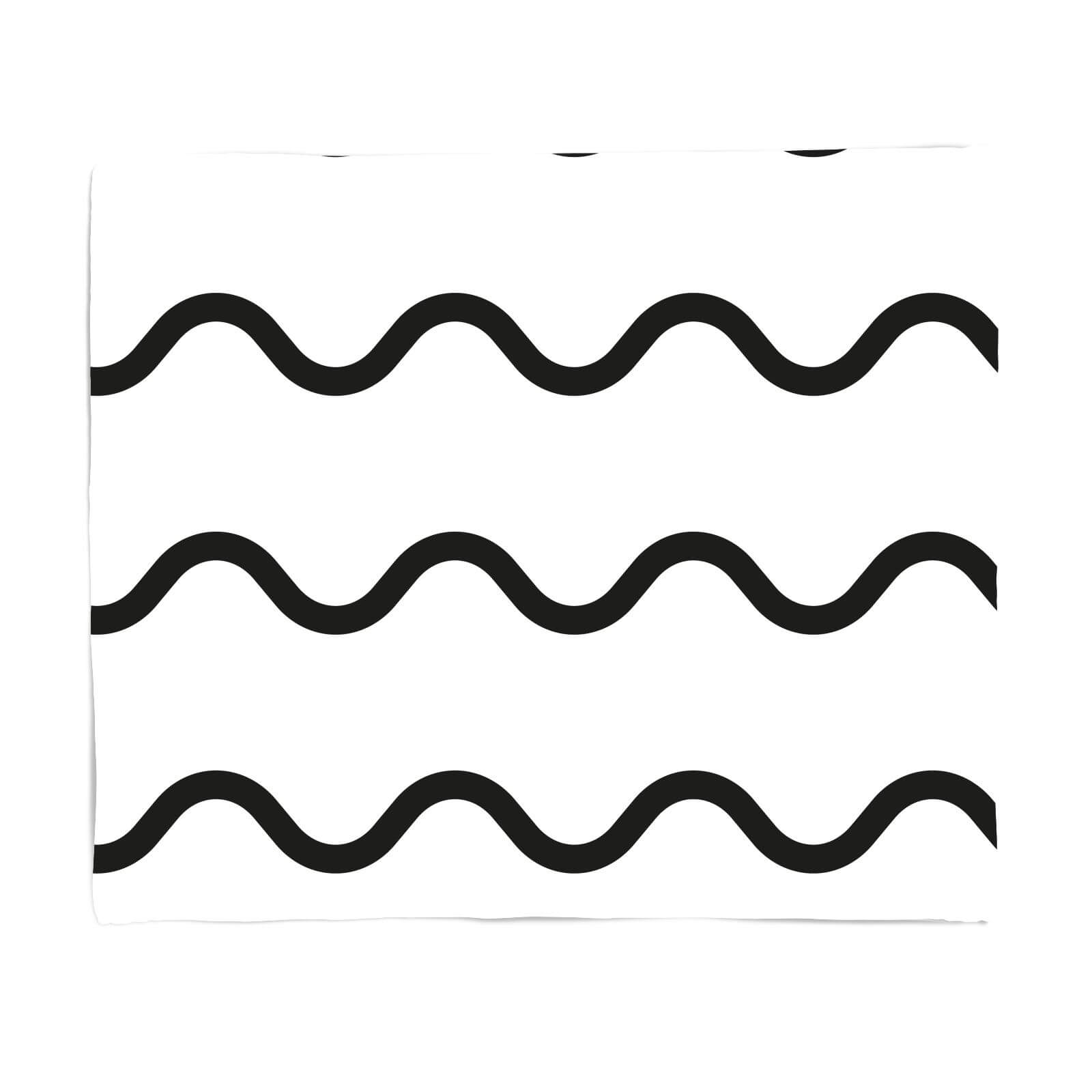 Light Waves Fleece Blanket - S