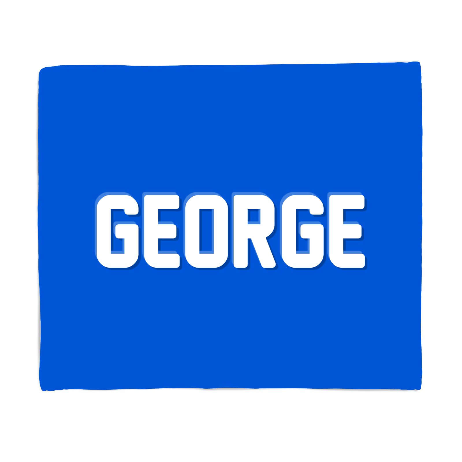 Embossed George Fleece Blanket - S