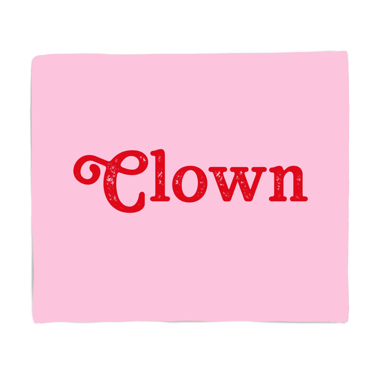 Clown Fleece Blanket - S