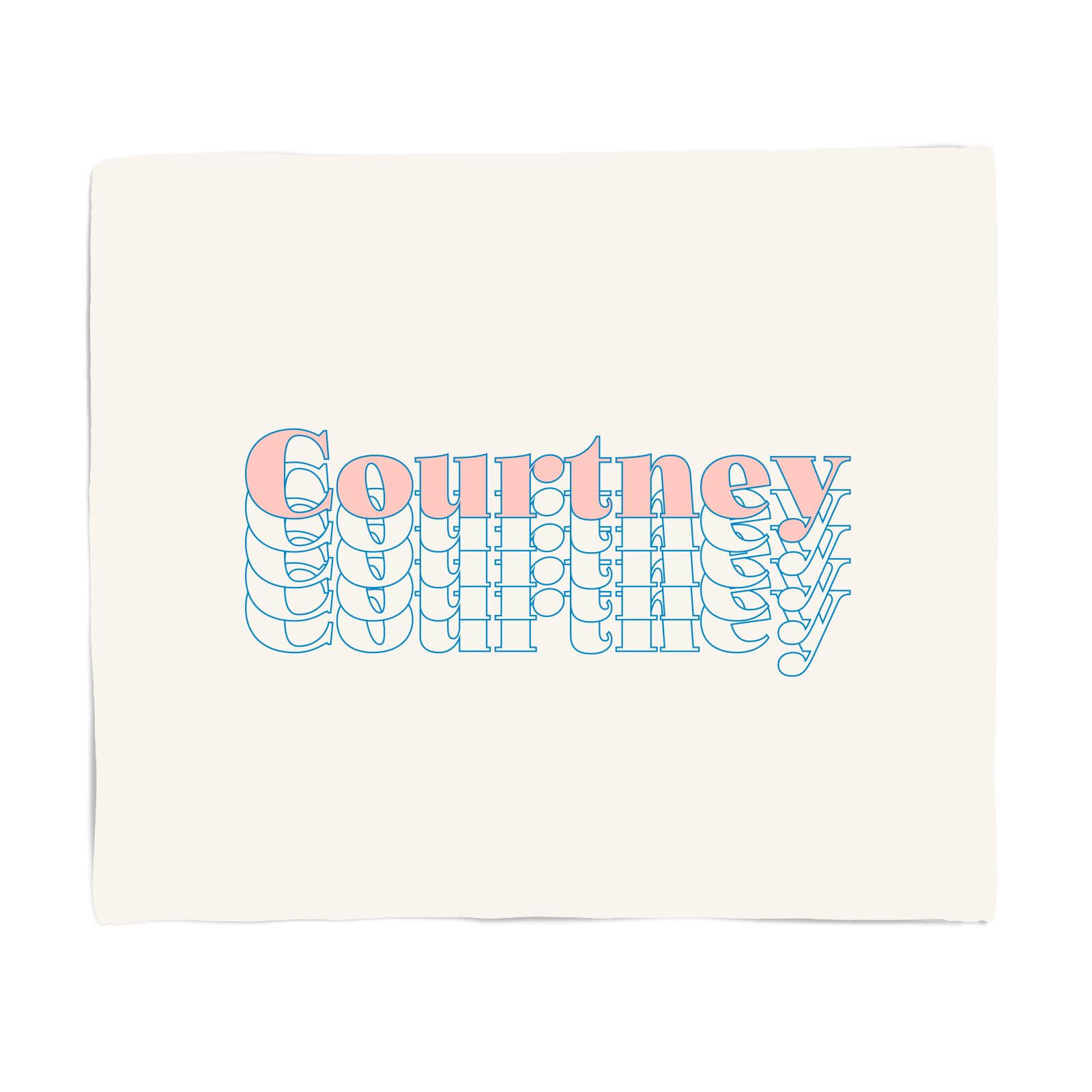 Courtney Fleece Blanket - S