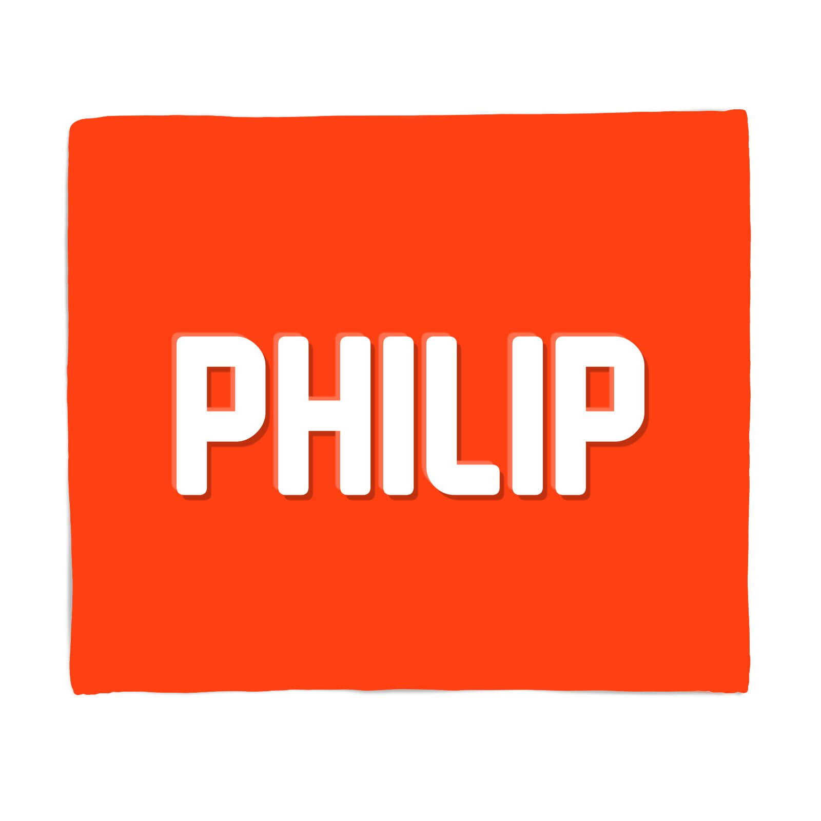 Embossed Philip Fleece Blanket - S