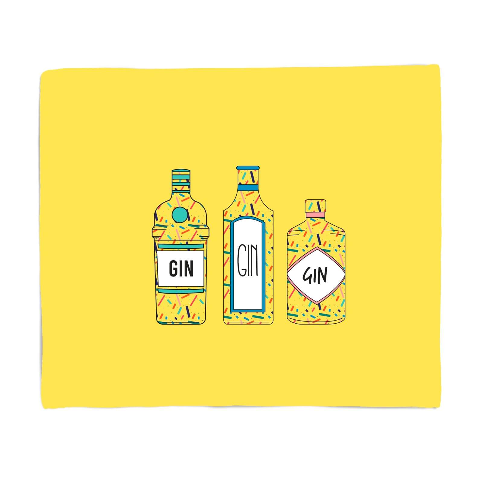 Gin Party Fleece Blanket - S