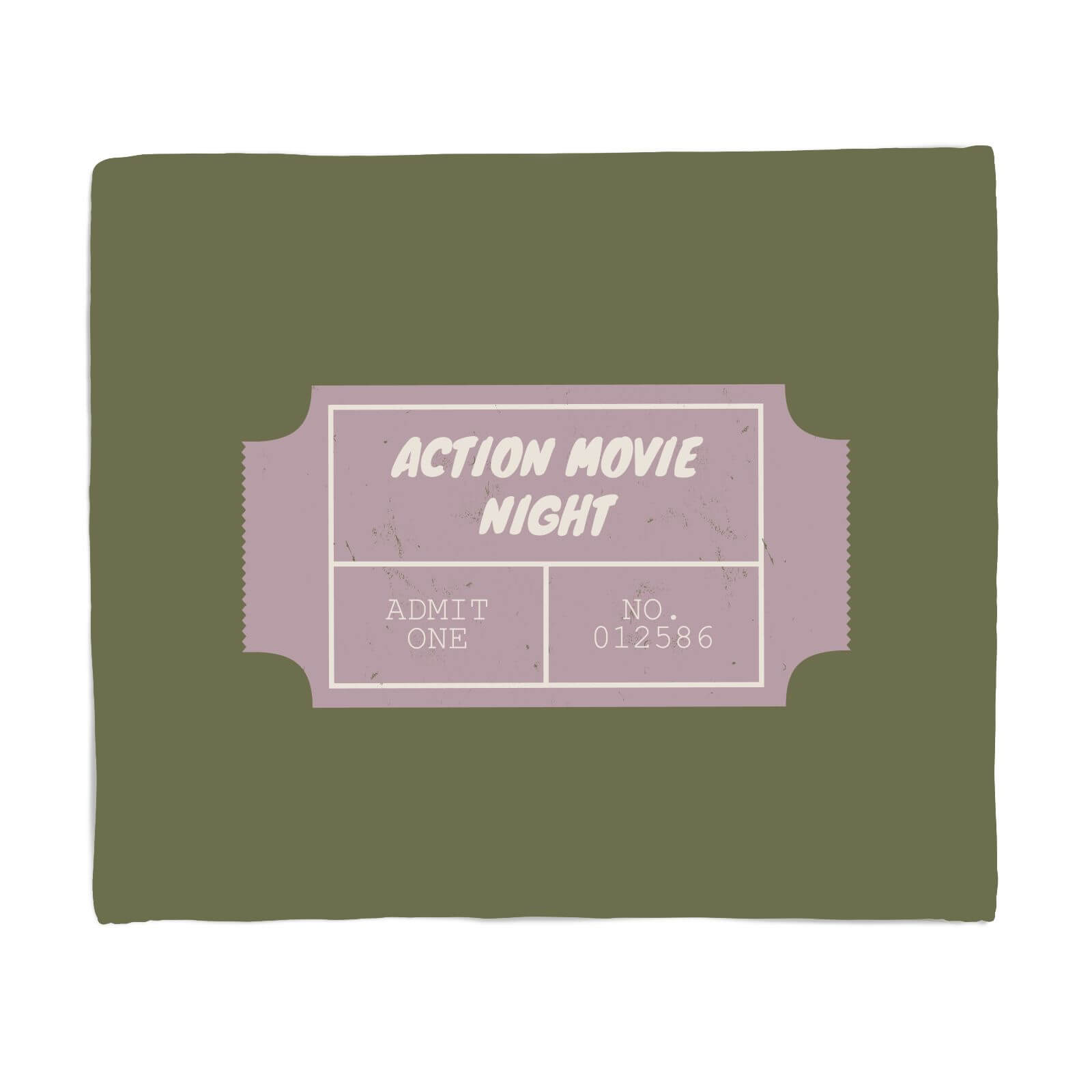Action Movie Night Fleece Blanket - S