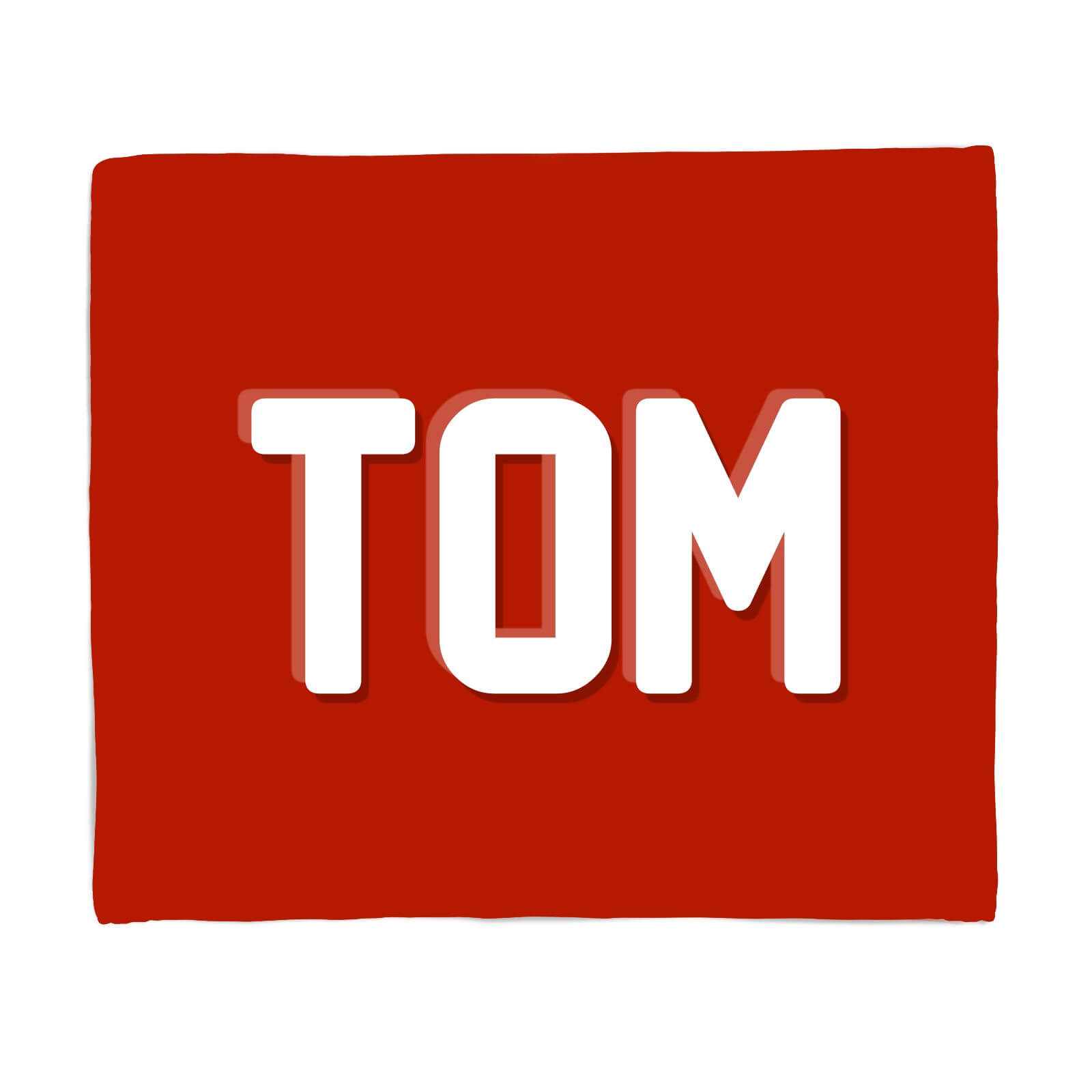 Embossed Tom Fleece Blanket - S