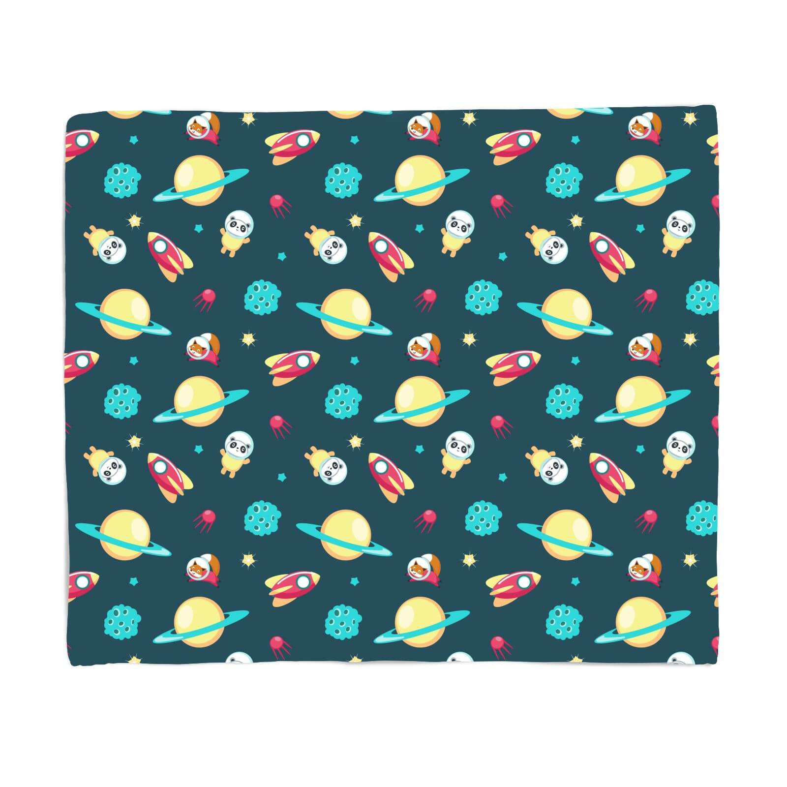 A Space Adventure Fleece Blanket - S
