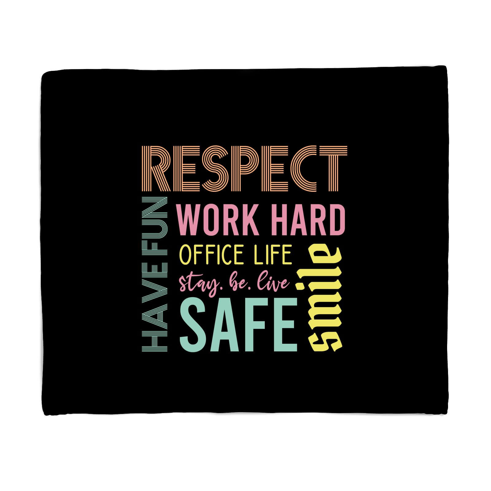 Respect Office Life Fleece Blanket - S