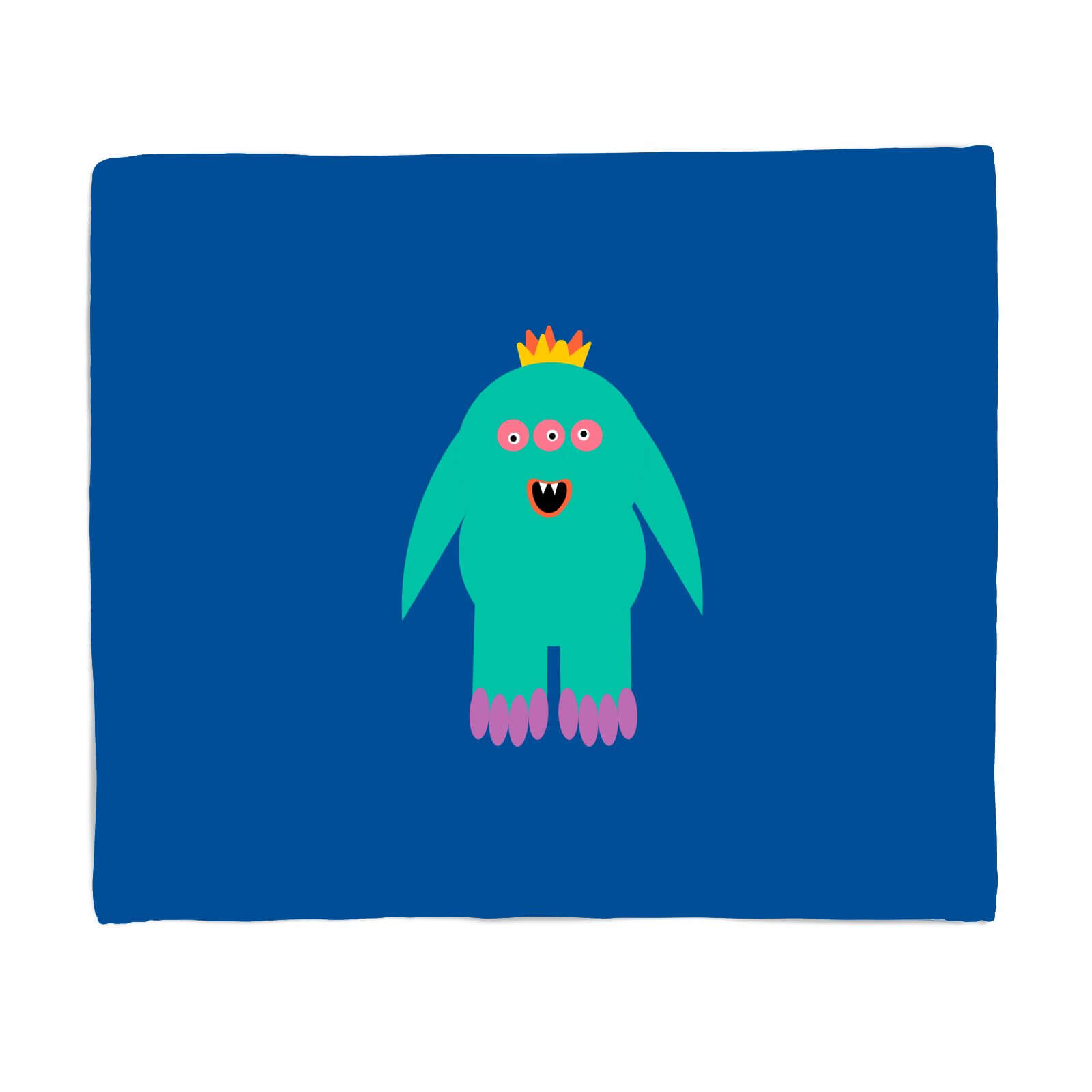 Funny Monster Fleece Blanket - S