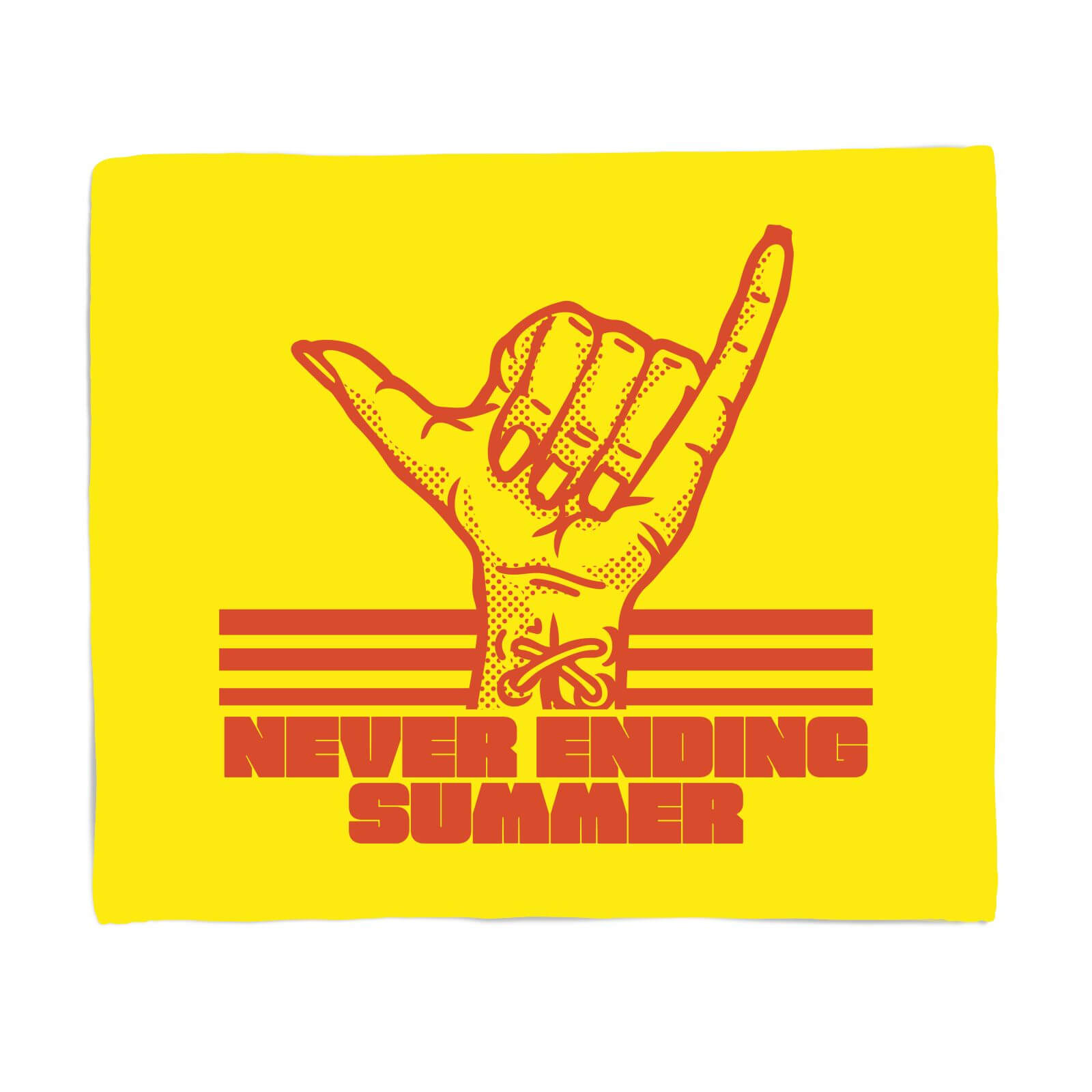 Never Ending Summer Fleece Blanket - S