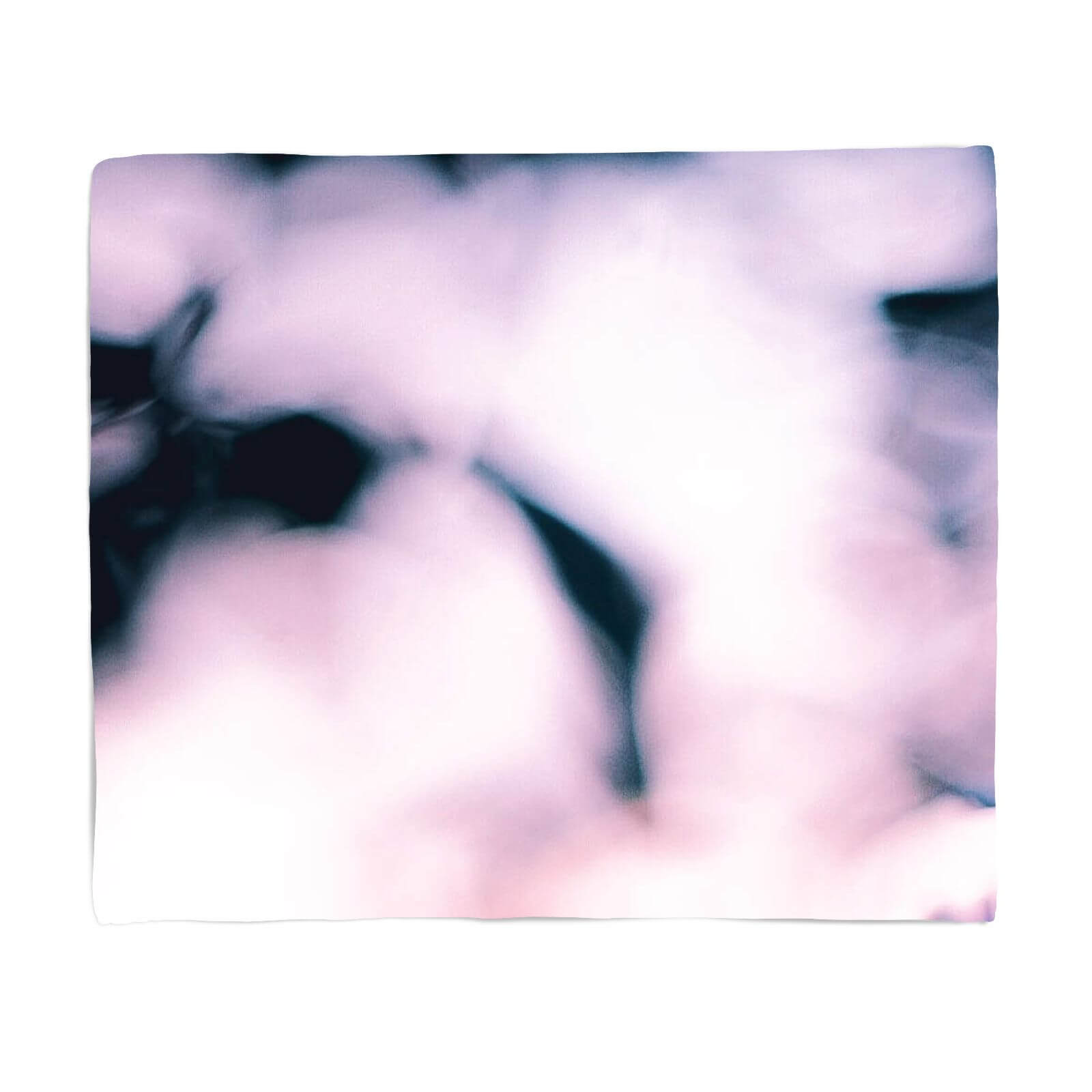 Bokeh Purple Tones Fleece Blanket - S