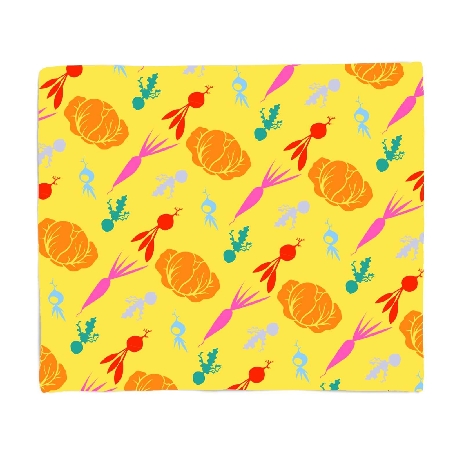 Garden Veg Fleece Blanket - S
